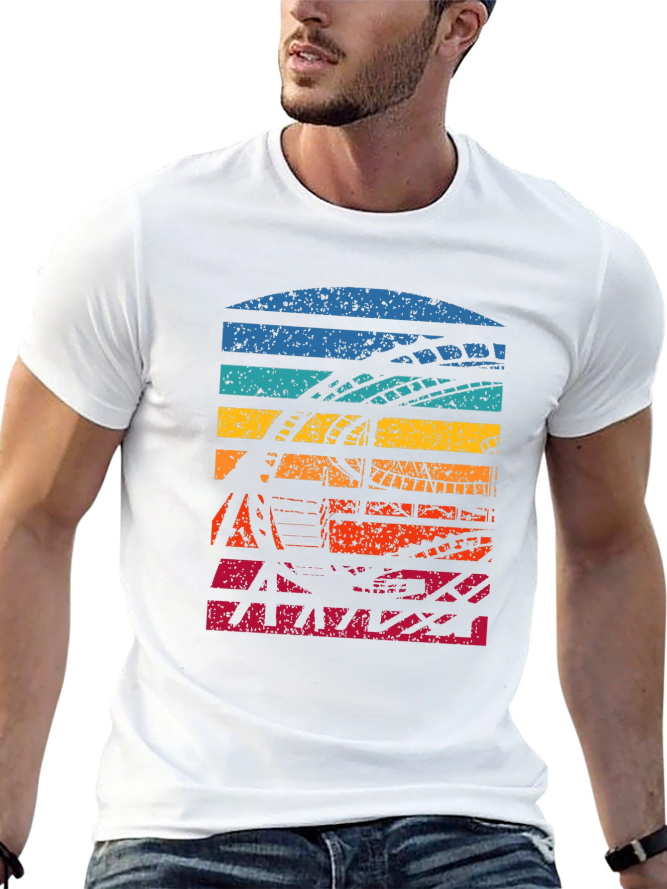 Retro Roller Coaster T-Shirt