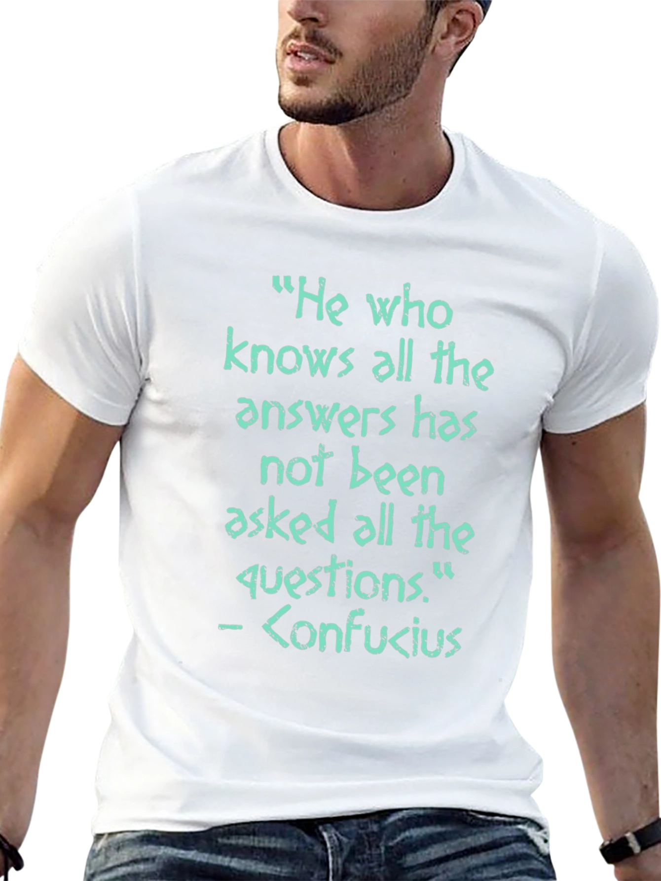 Confucius Quote T-Shirt - Wisdom Tee