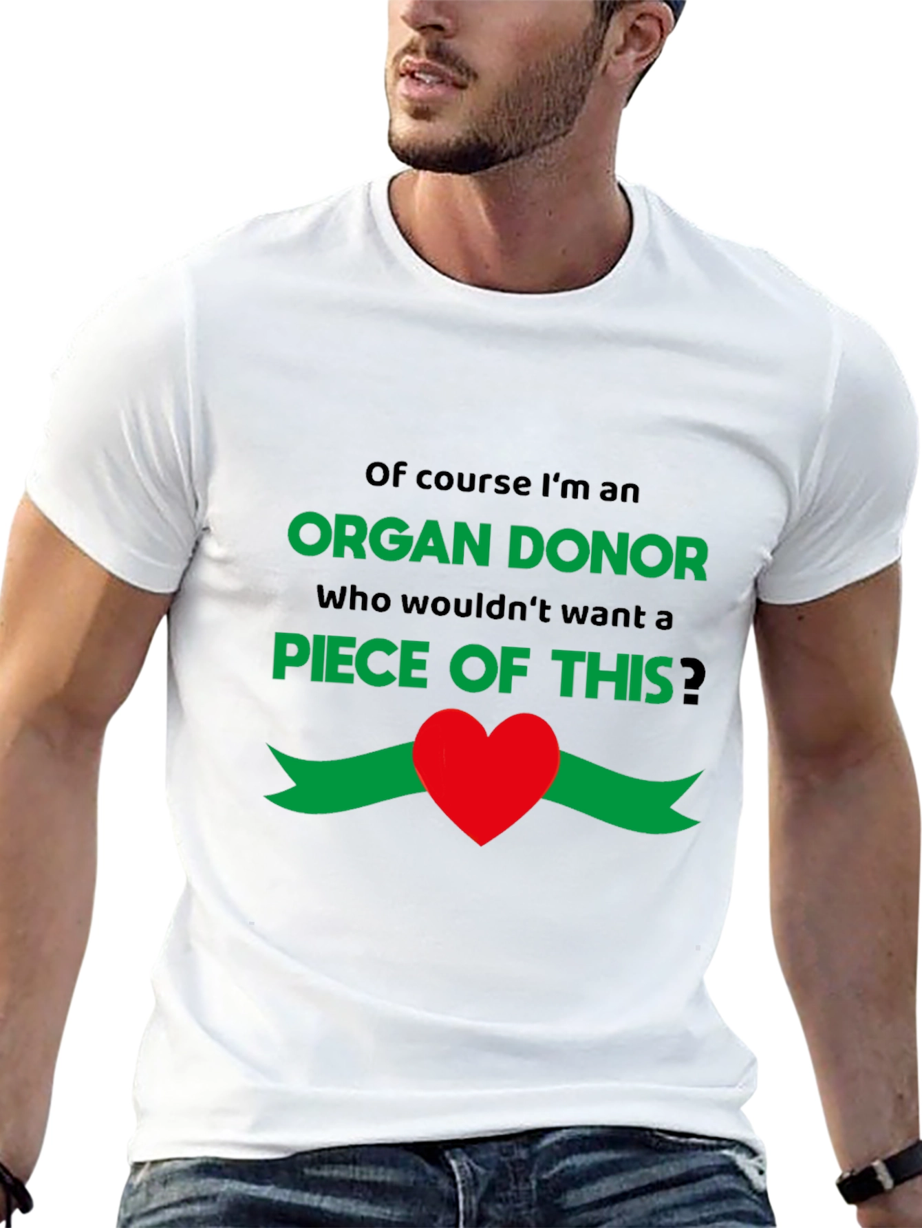 Organ Donor T-Shirt - Funny Graphic Tee