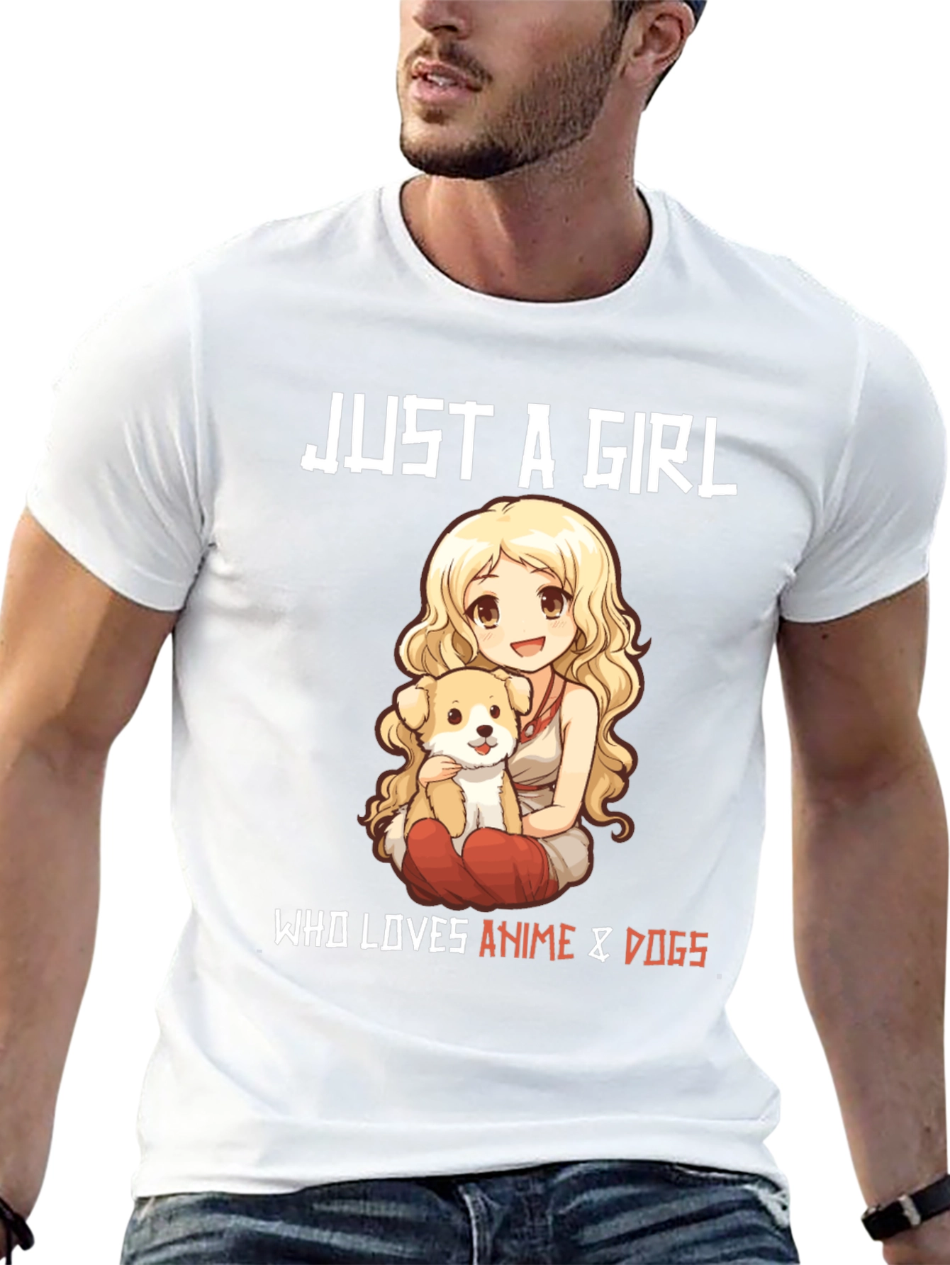 Anime and Dog Lovers T-Shirt