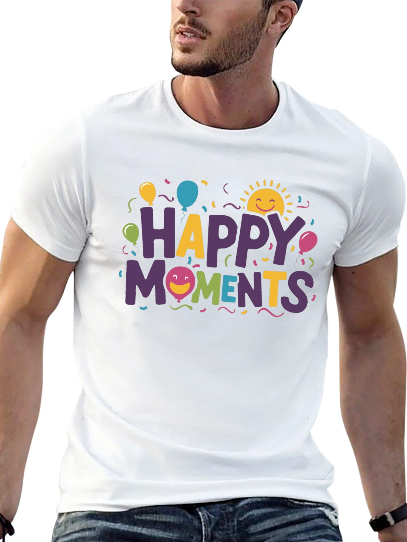 Happy Moments Graphic T-Shirt