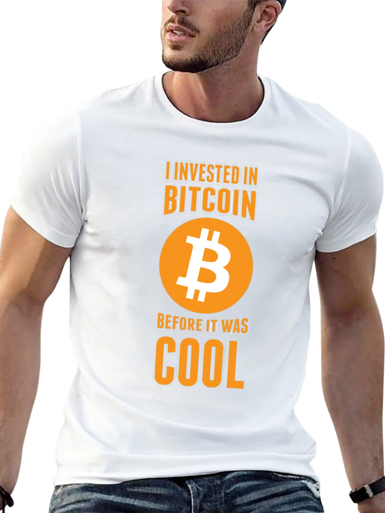 Bitcoin Investor Black Graphic Tee
