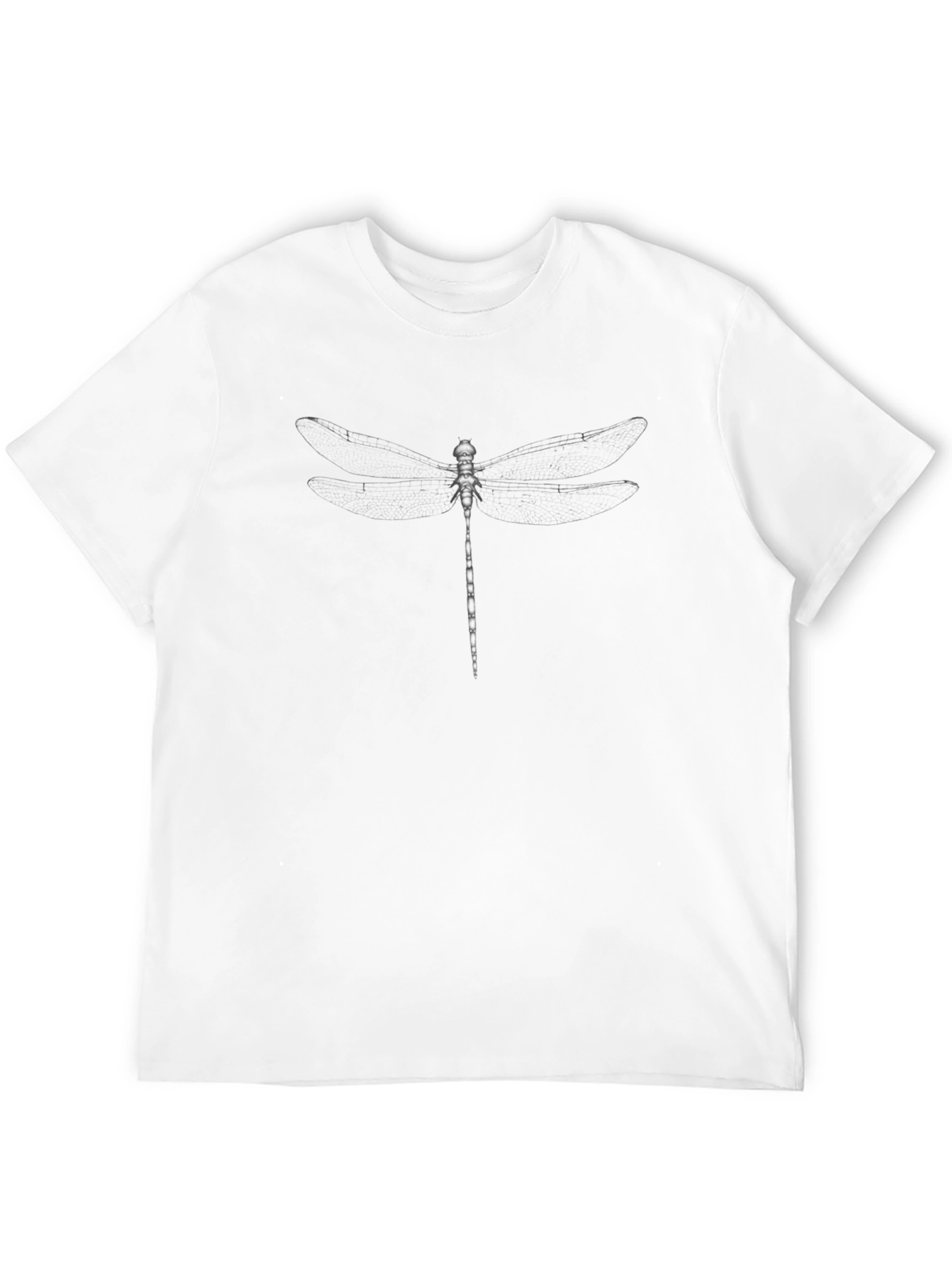 Dragonfly Graphic Black T-Shirt