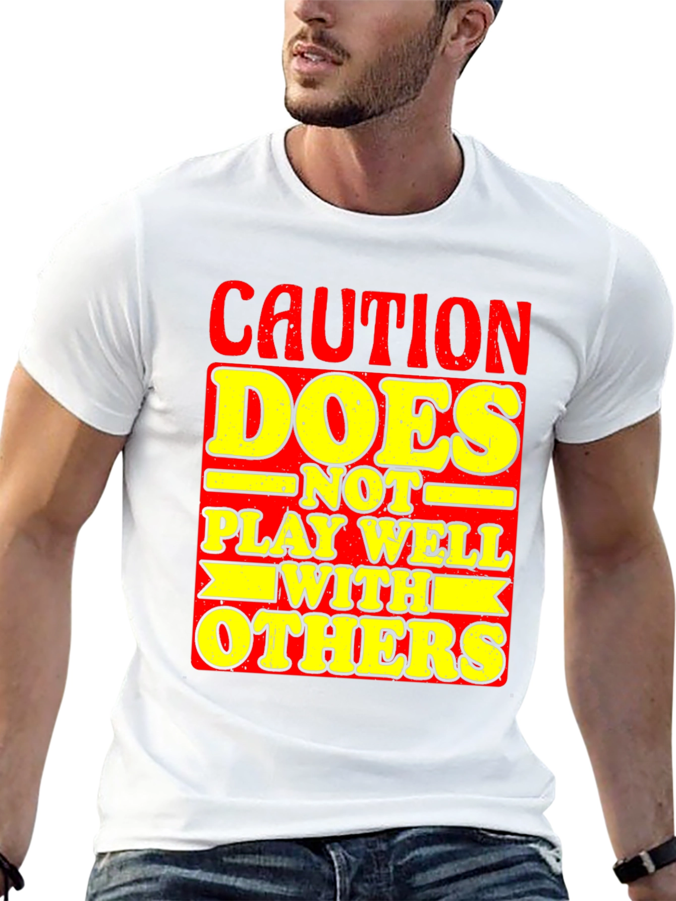 Caution: Does Not Play Well With Others T-Shirt