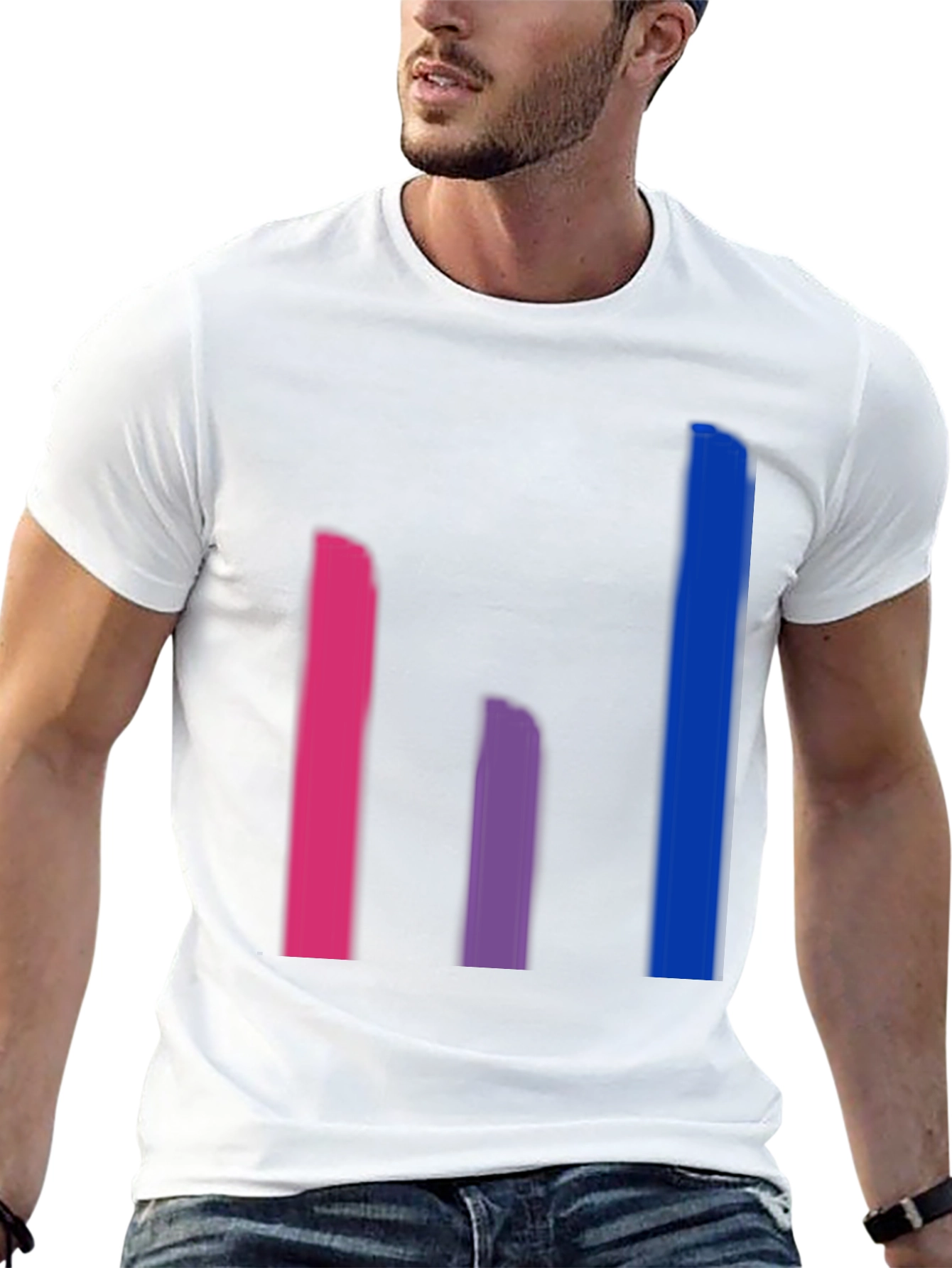 Bi Pride Flag T-Shirt - Bisexual Pride Tee