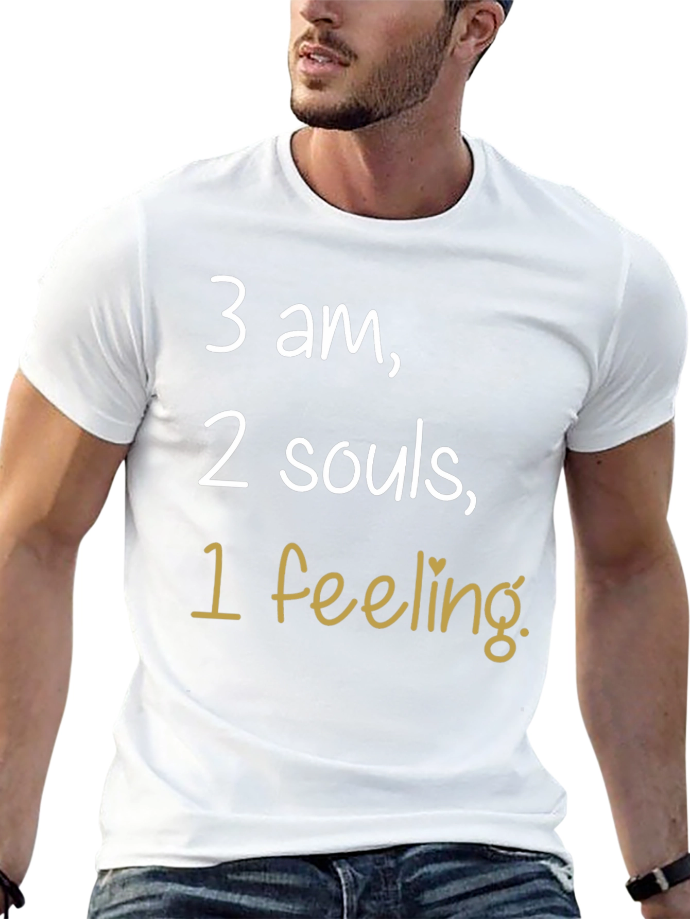 3 AM 2 Souls 1 Feeling Graphic T-Shirt