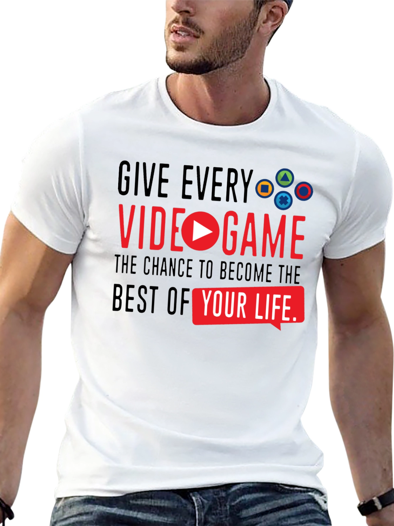 Gamers Choice: Video Game Life Black T-Shirt