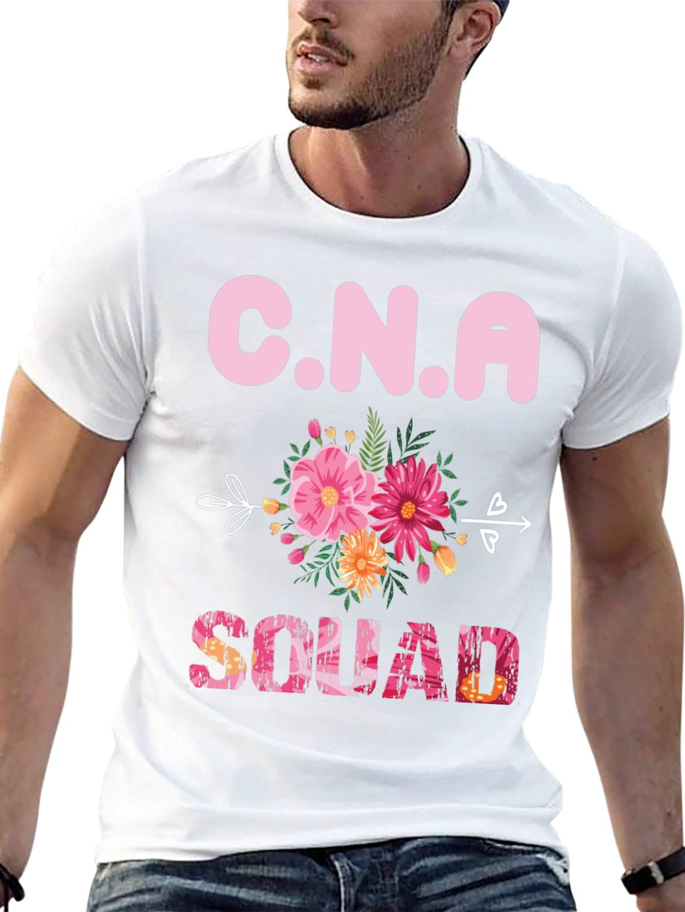 C.N.A Squad Floral T-Shirt