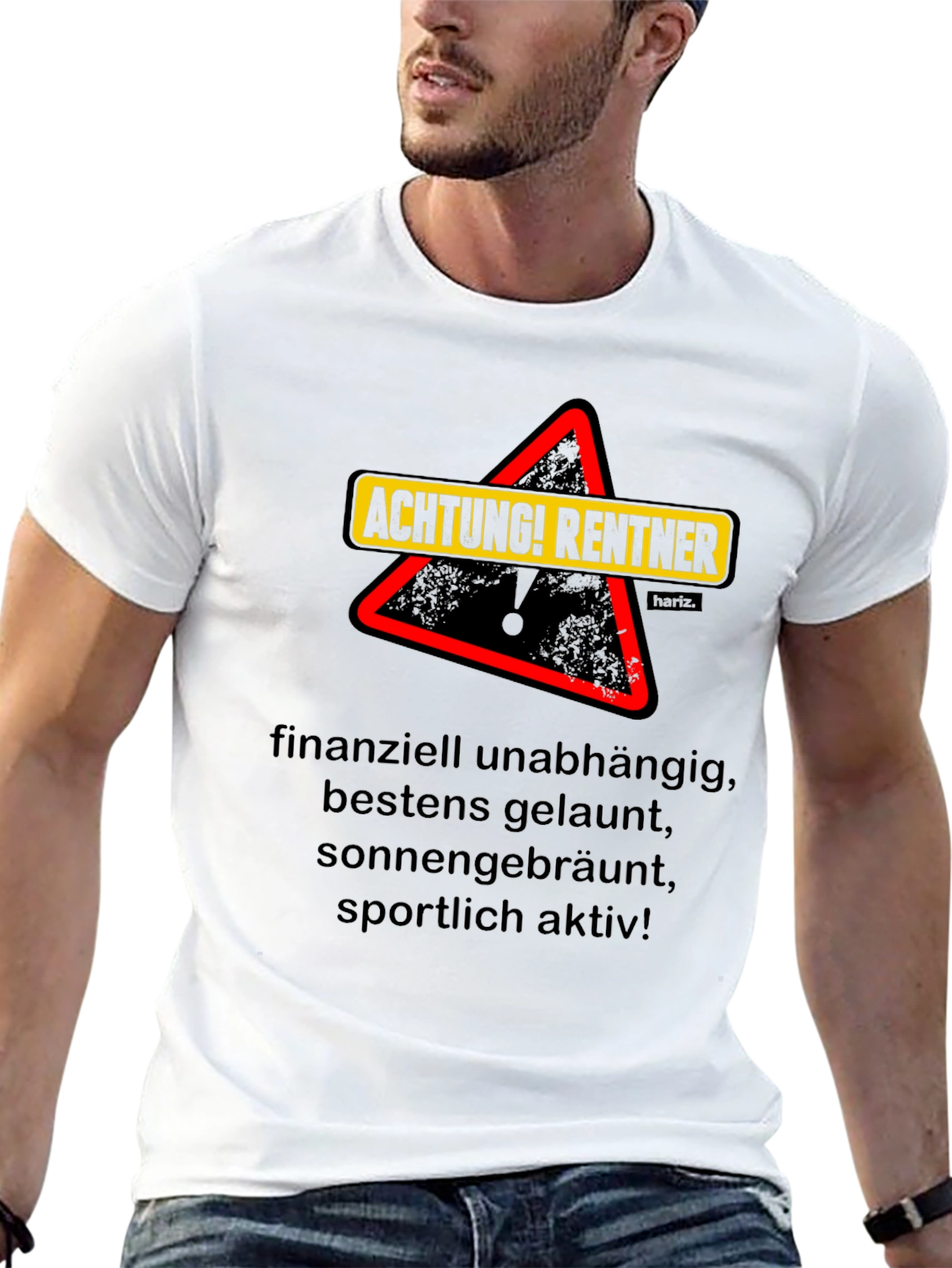 Achtung Rentner Graphic T-Shirt
