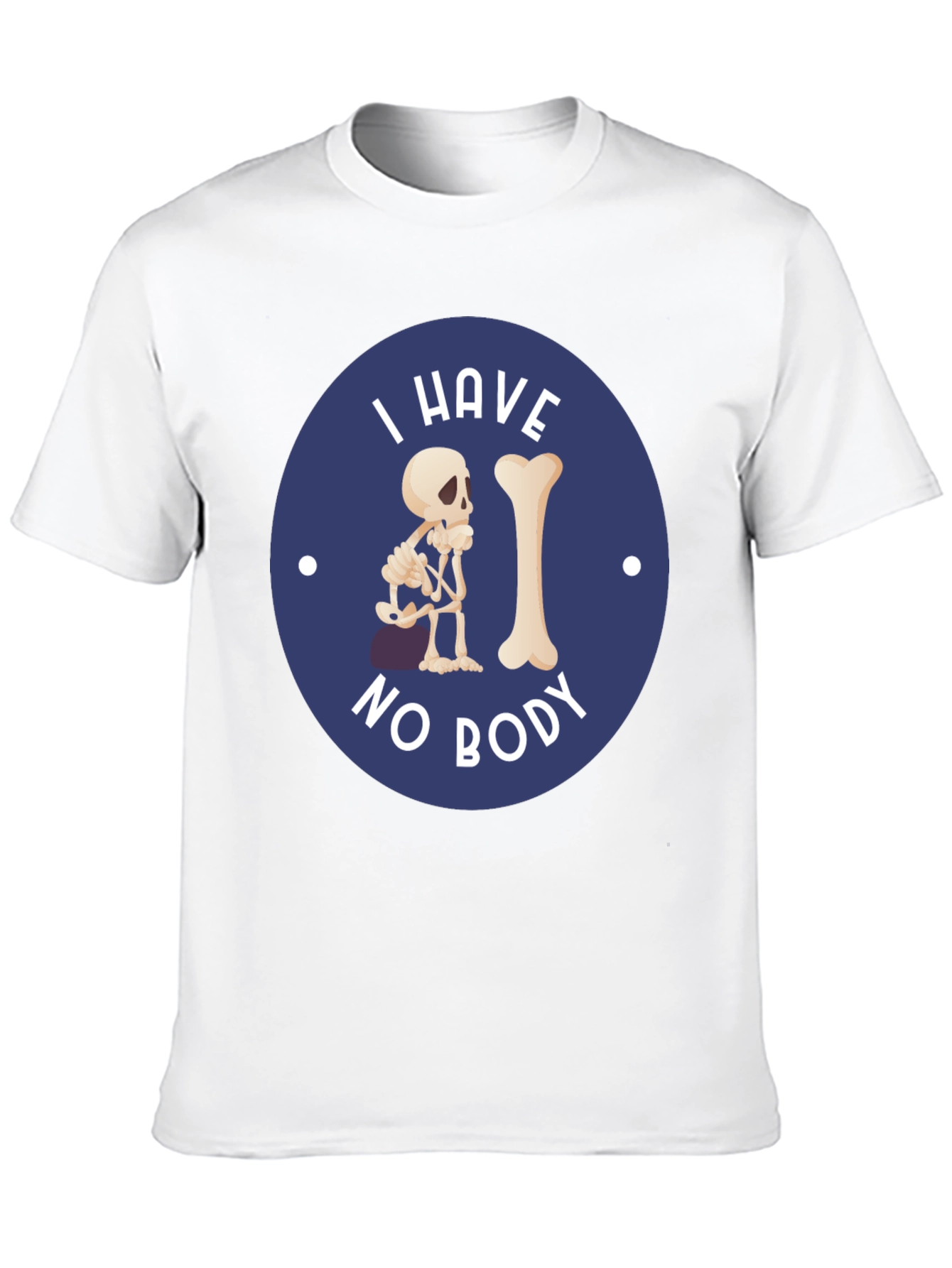 I Have No Body Funny Skeleton T-Shirt
