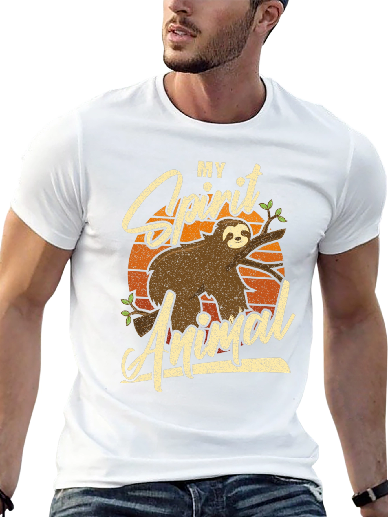 My Spirit Animal Sloth Graphic Tee