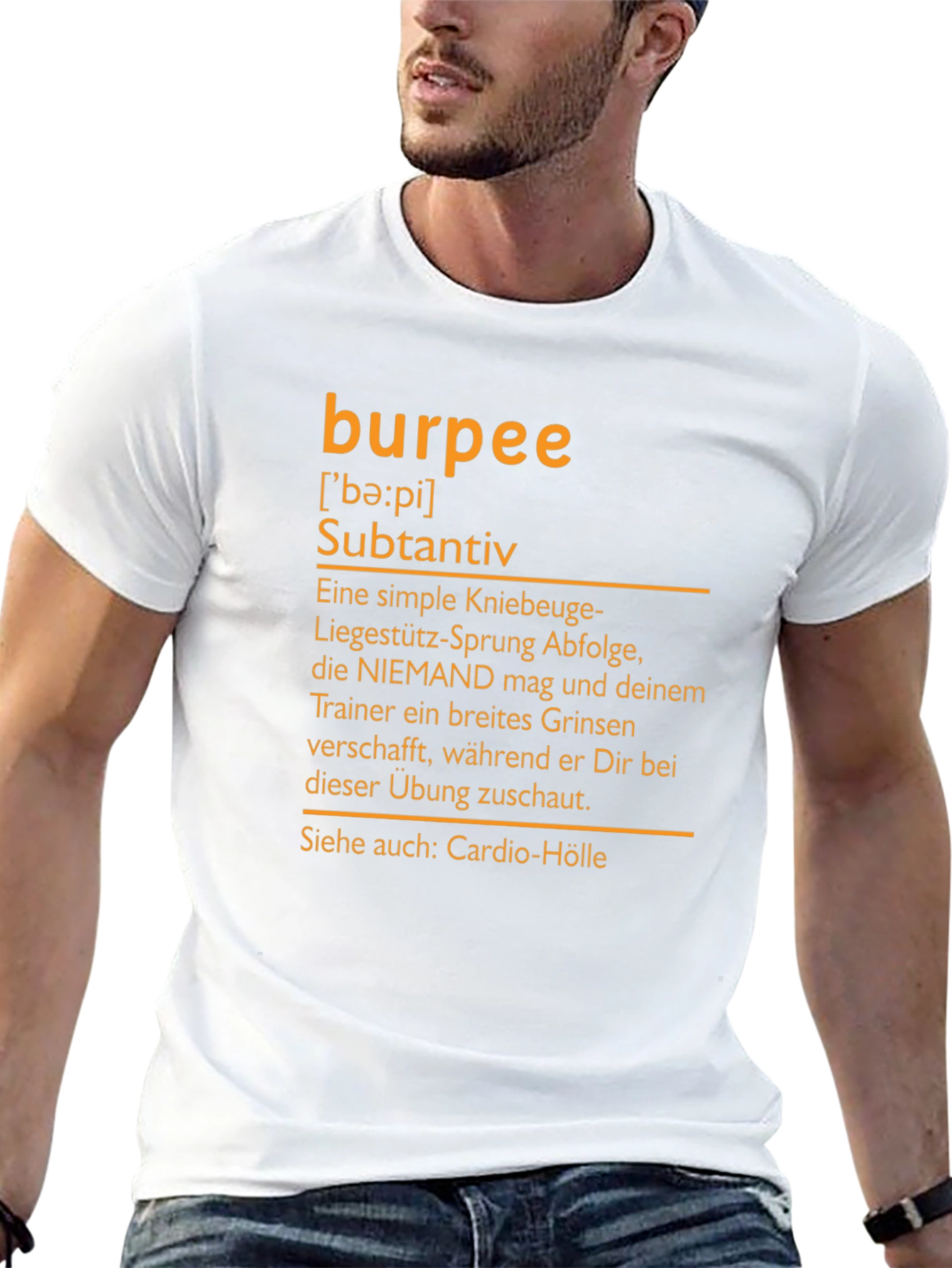 Burpee Definition T-Shirt - Workout Humor