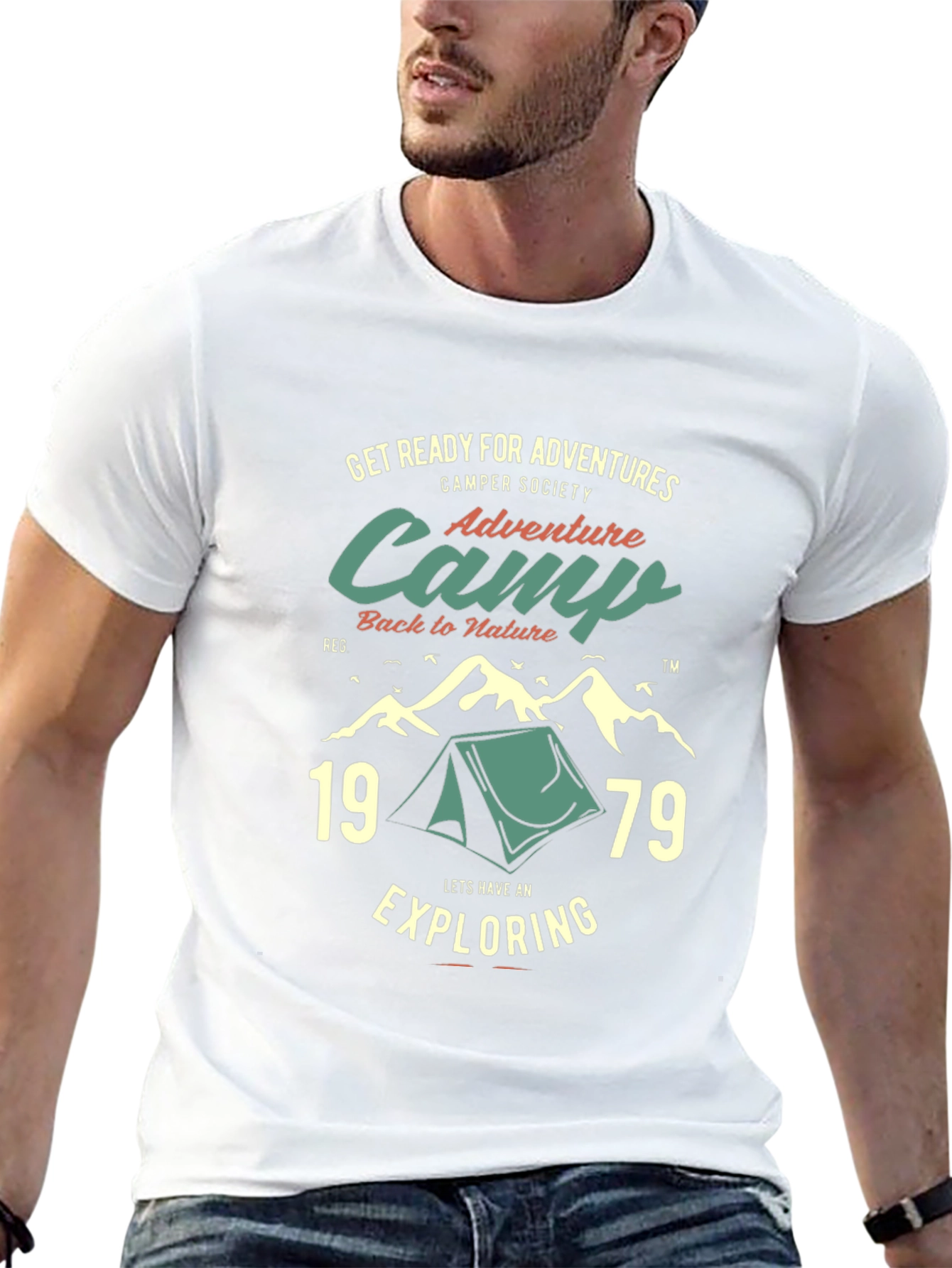 Adventure Camp T-Shirt - Retro Camper Society Tee