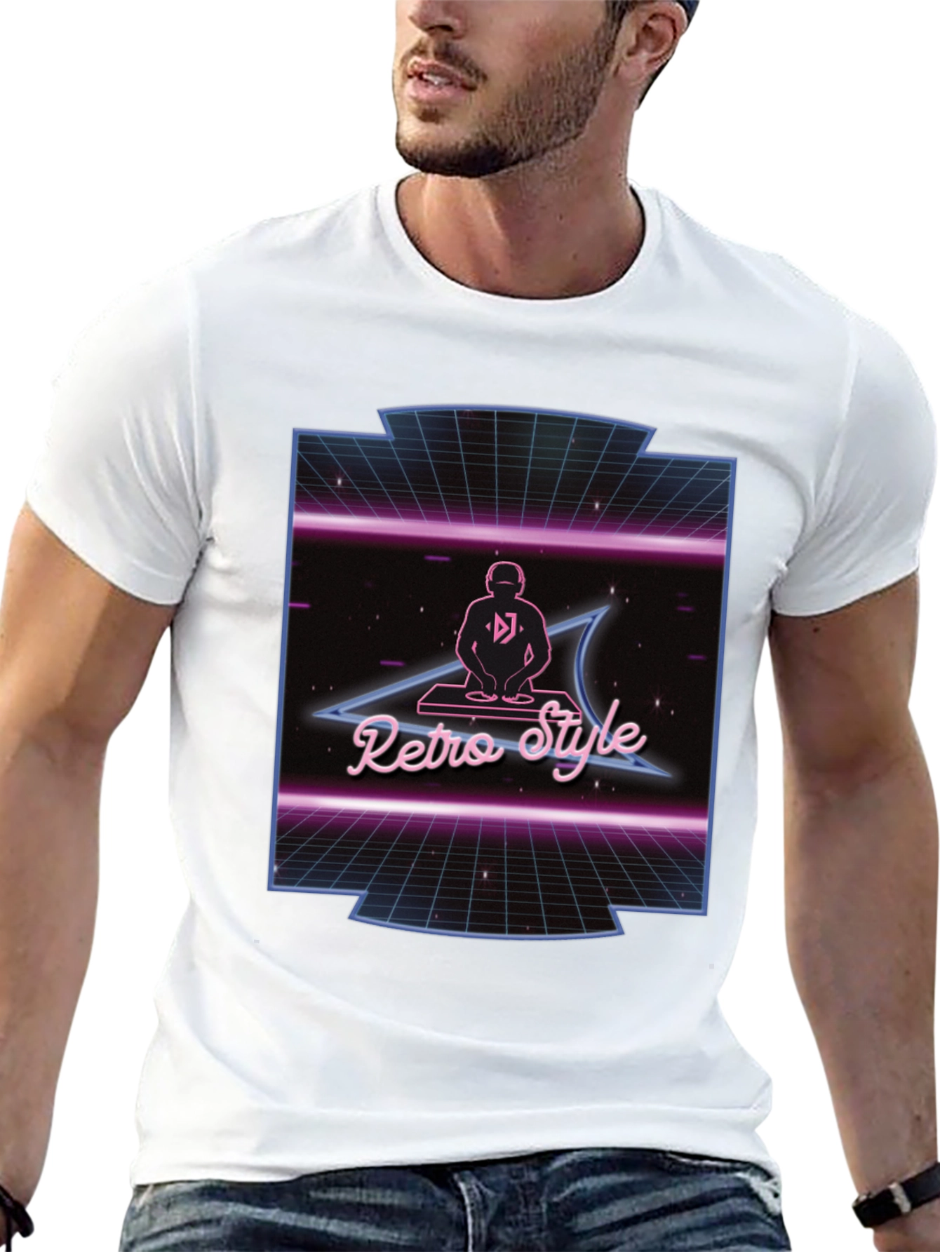 Retro DJ T-Shirt | Vintage DJ Graphic Tee | Music Lover Shirt | Club Style Tee | Gift for DJs | Free Shipping $50+