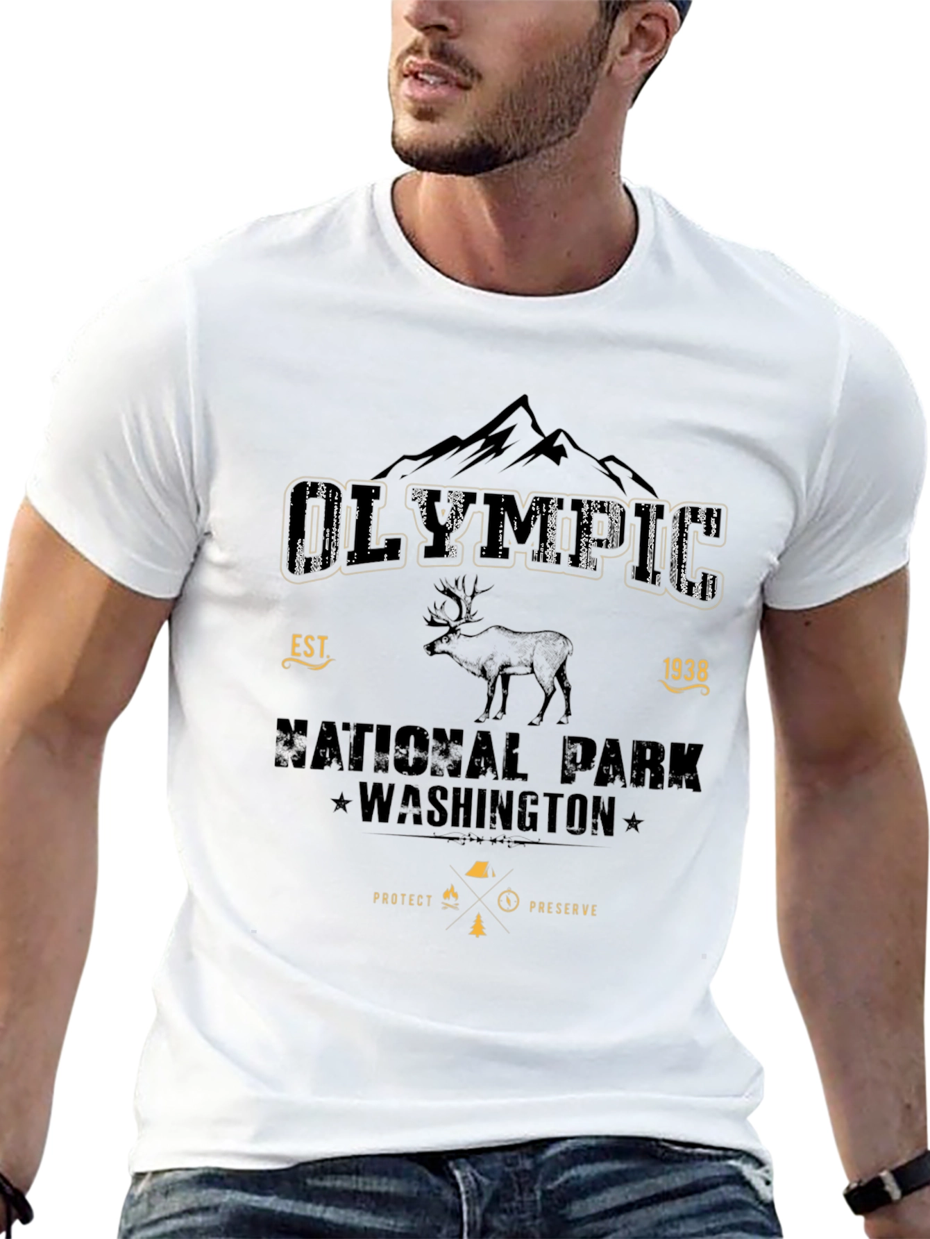 Olympic National Park Graphic T-Shirt