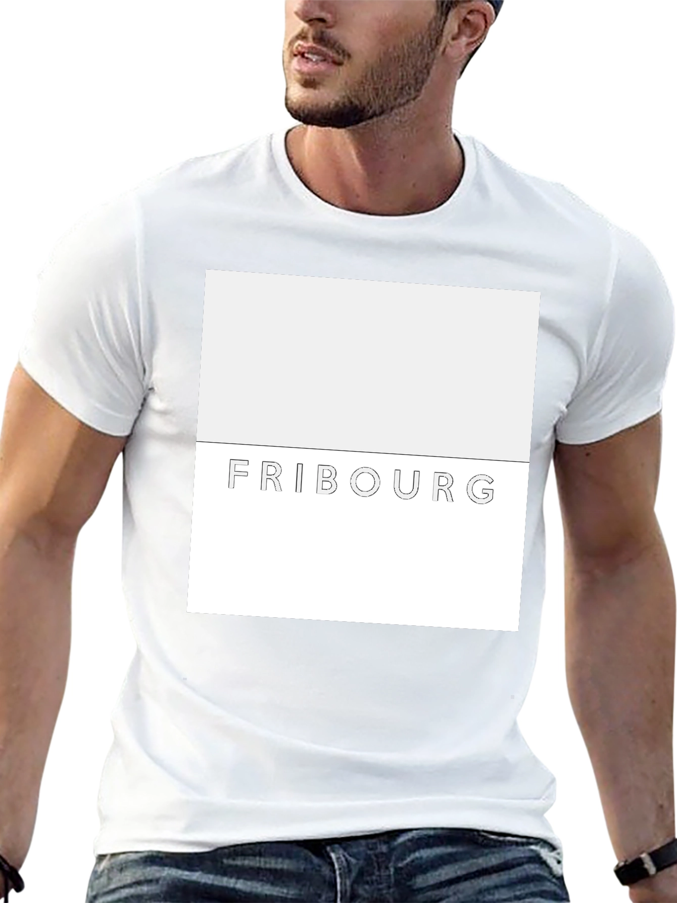 Fribourg T-Shirt - Minimalist Design