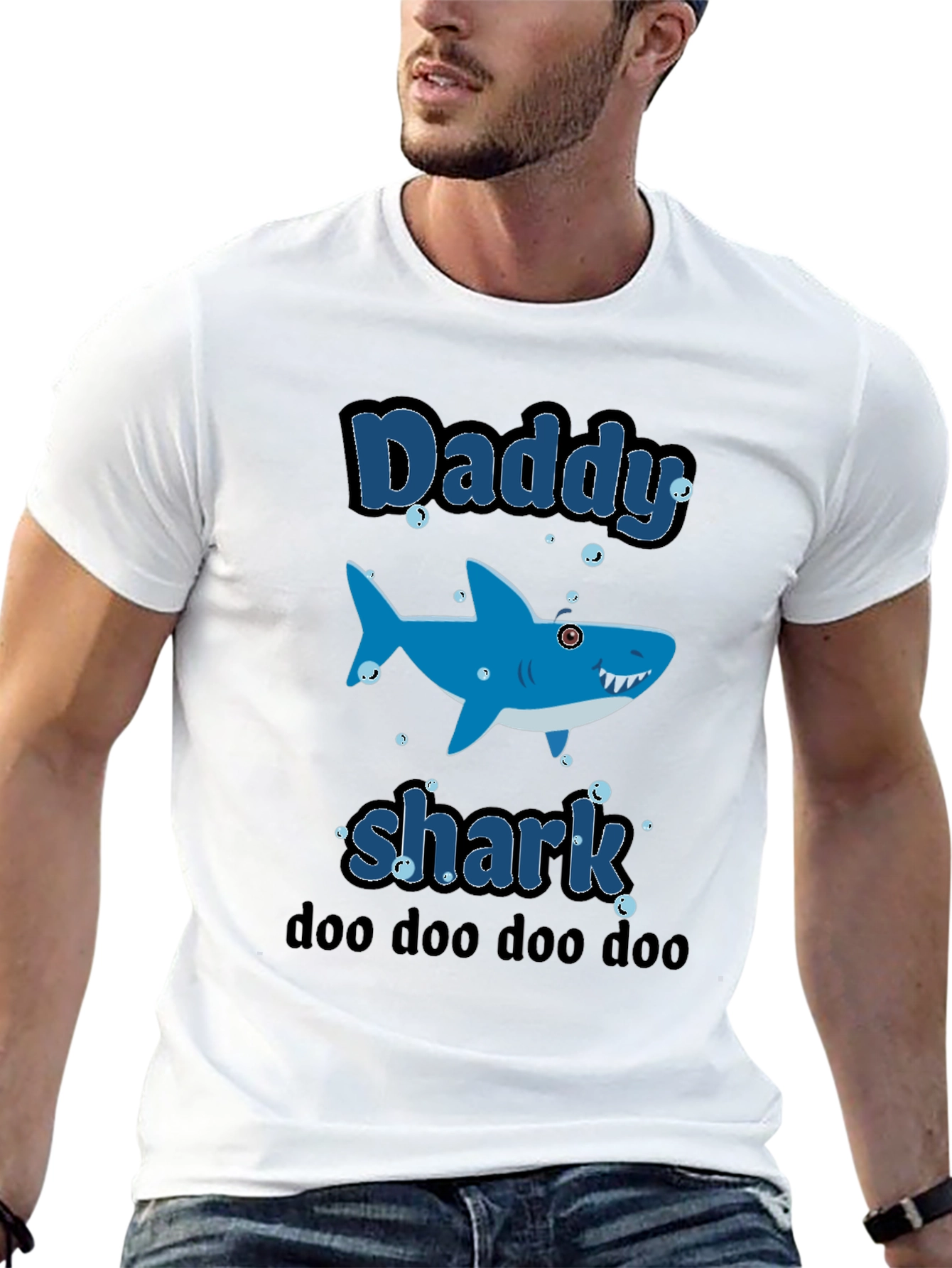 Daddy Shark Graphic Tee - Doo Doo Doo