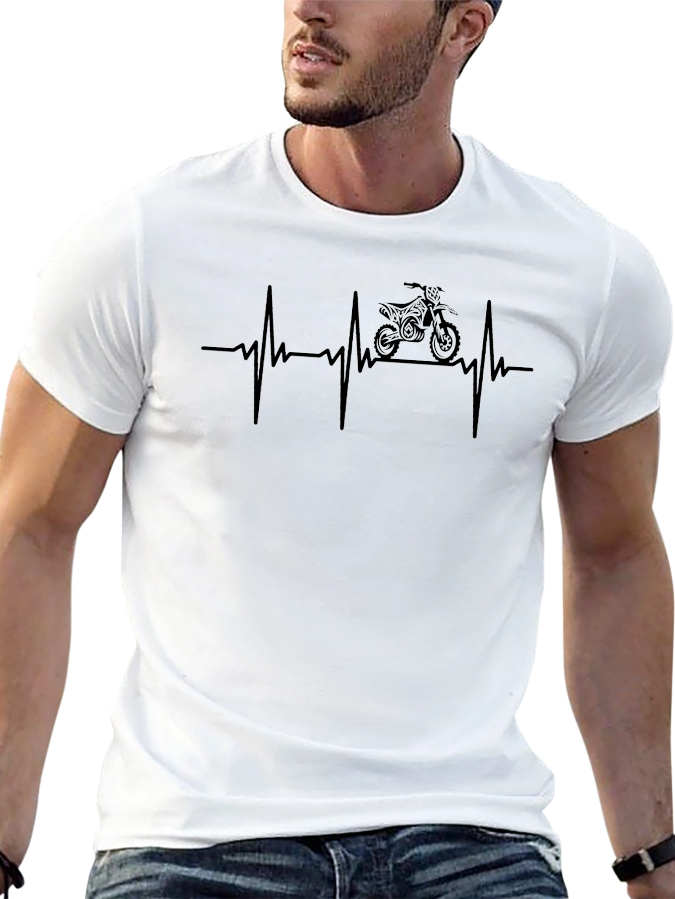 Motorcycle Heartbeat T-Shirt