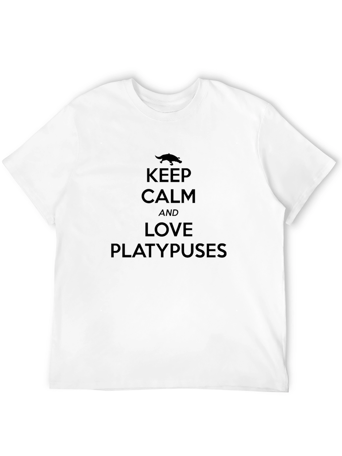 Keep Calm and Love Platypuses T-Shirt