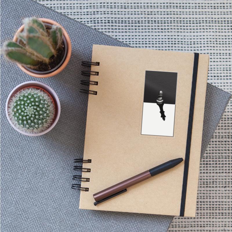 "Chess: Pawn Casts King's Shadow" Painting