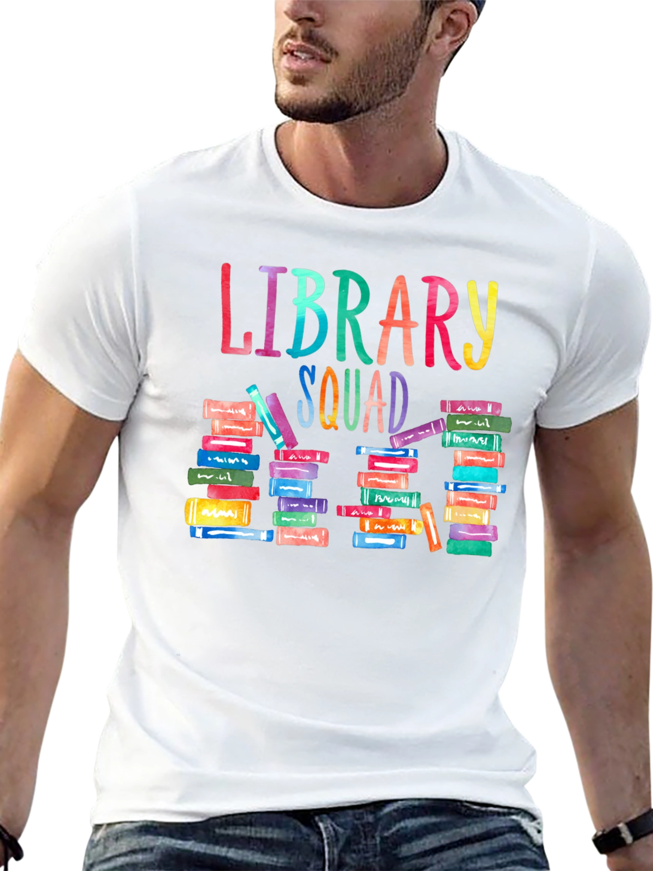 Library Squad Graphic Tee