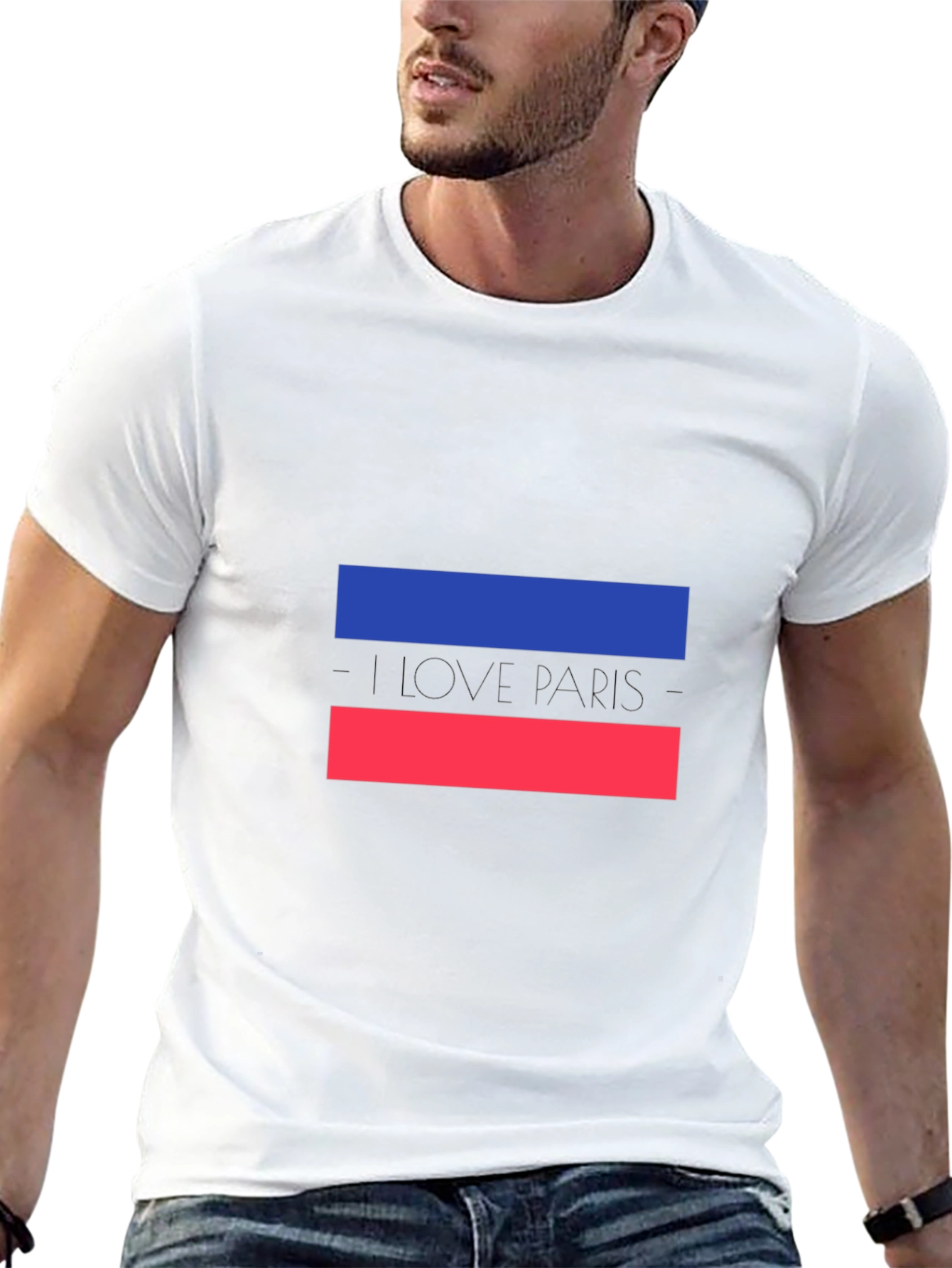 Striped Graphic Tee - Casual Style