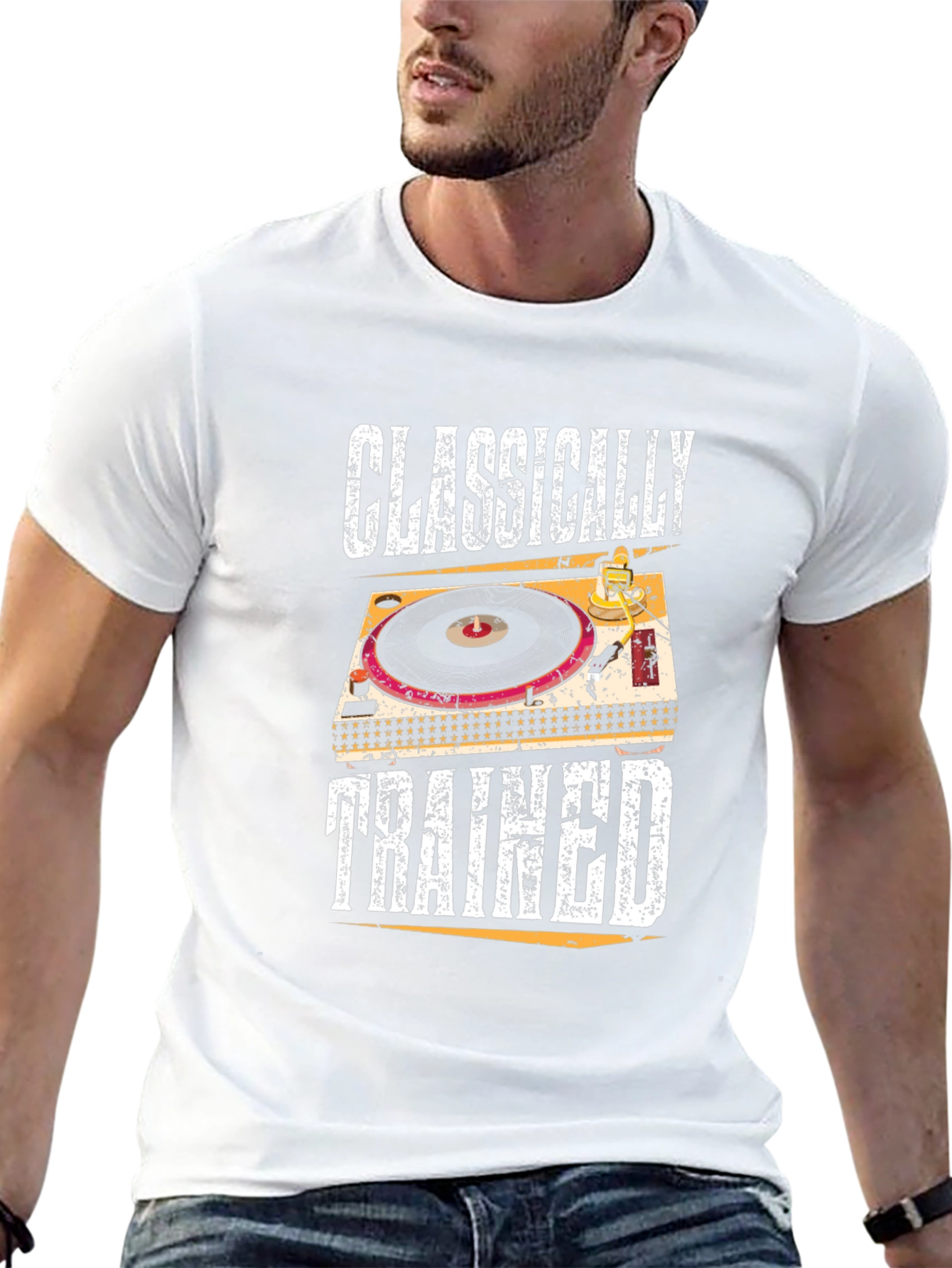 Classically Trained DJ Black T-Shirt