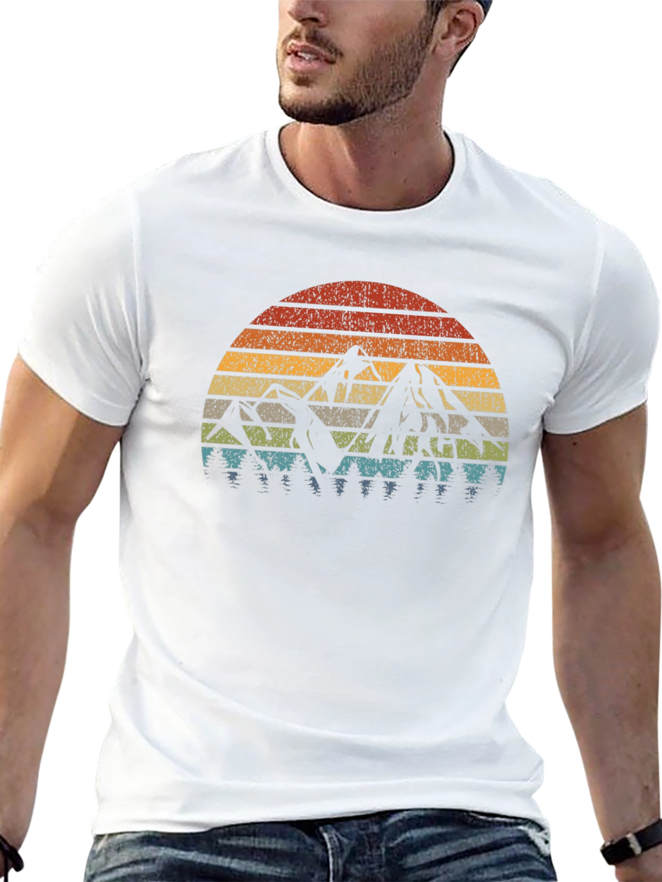 Vintage Mountainscape Tee