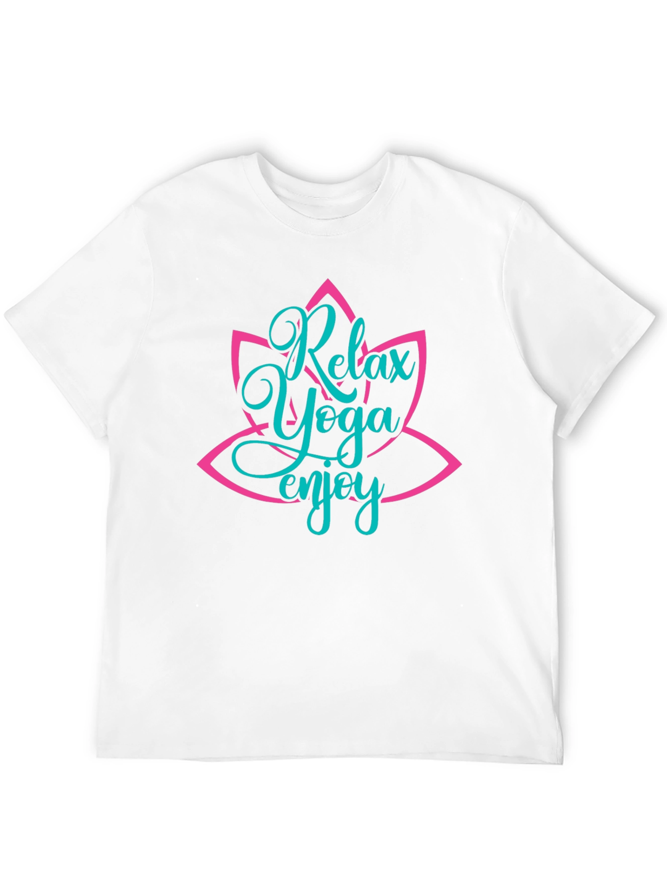 Relax Yoga Enjoy T-Shirt - Black
