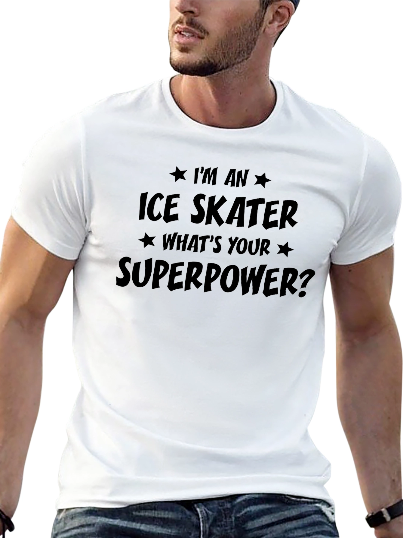 Im an Ice Skater Superpower T-Shirt