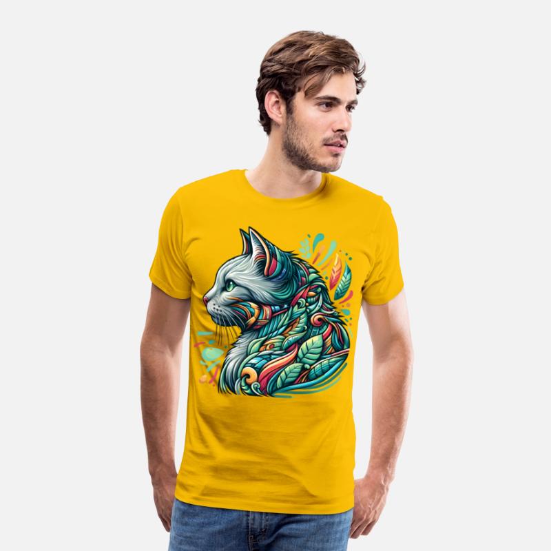 "Enigmatic Feline: White Cat with Green Eyes"