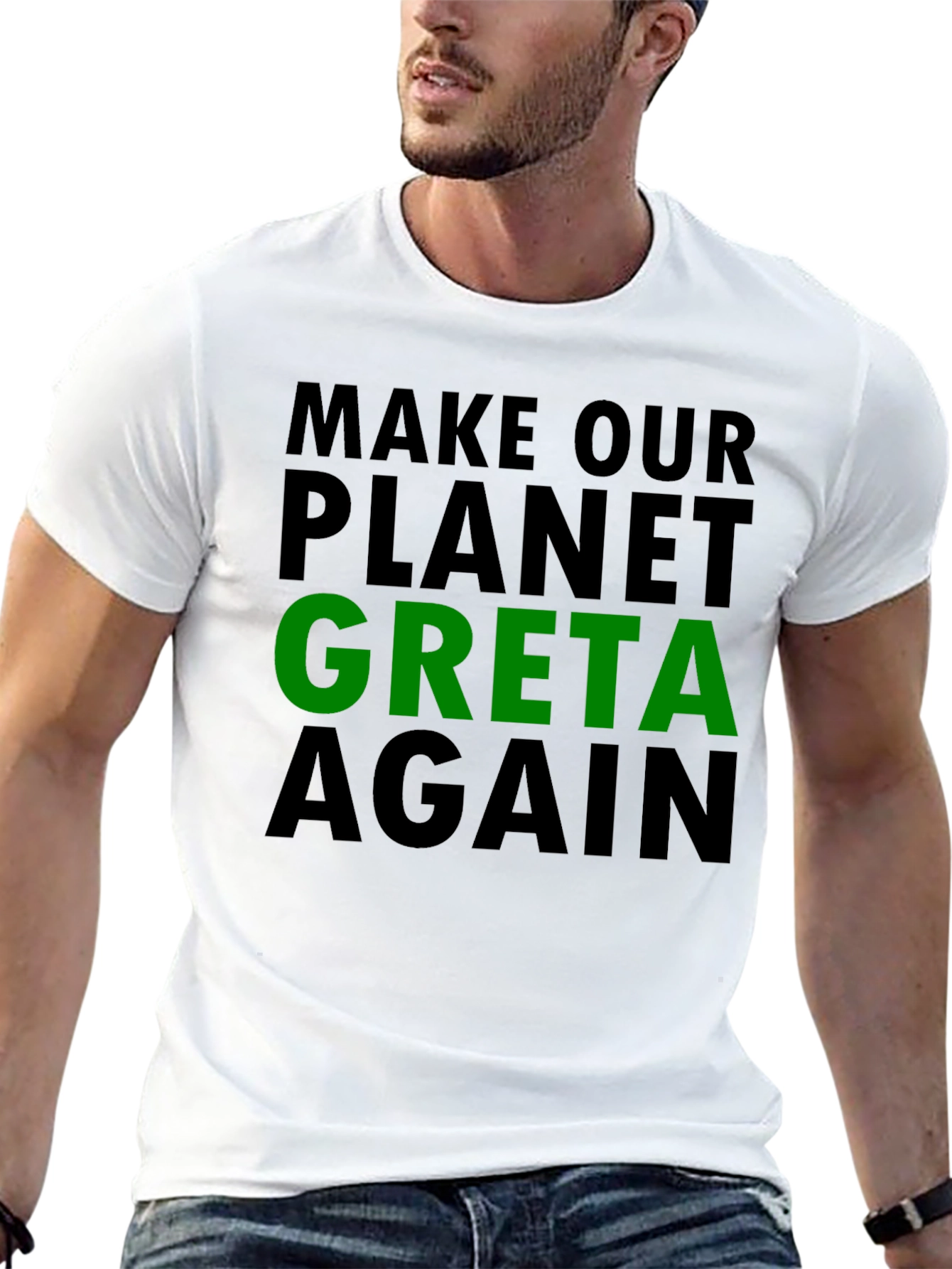 Make Our Planet Greta Again Graphic Tee