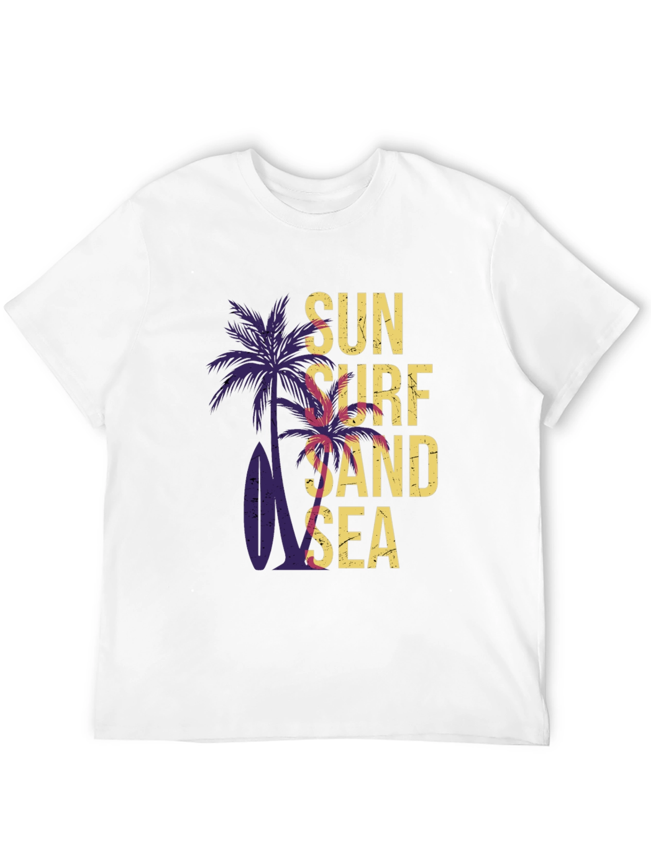 Sun Surf Sand Sea Graphic T-Shirt
