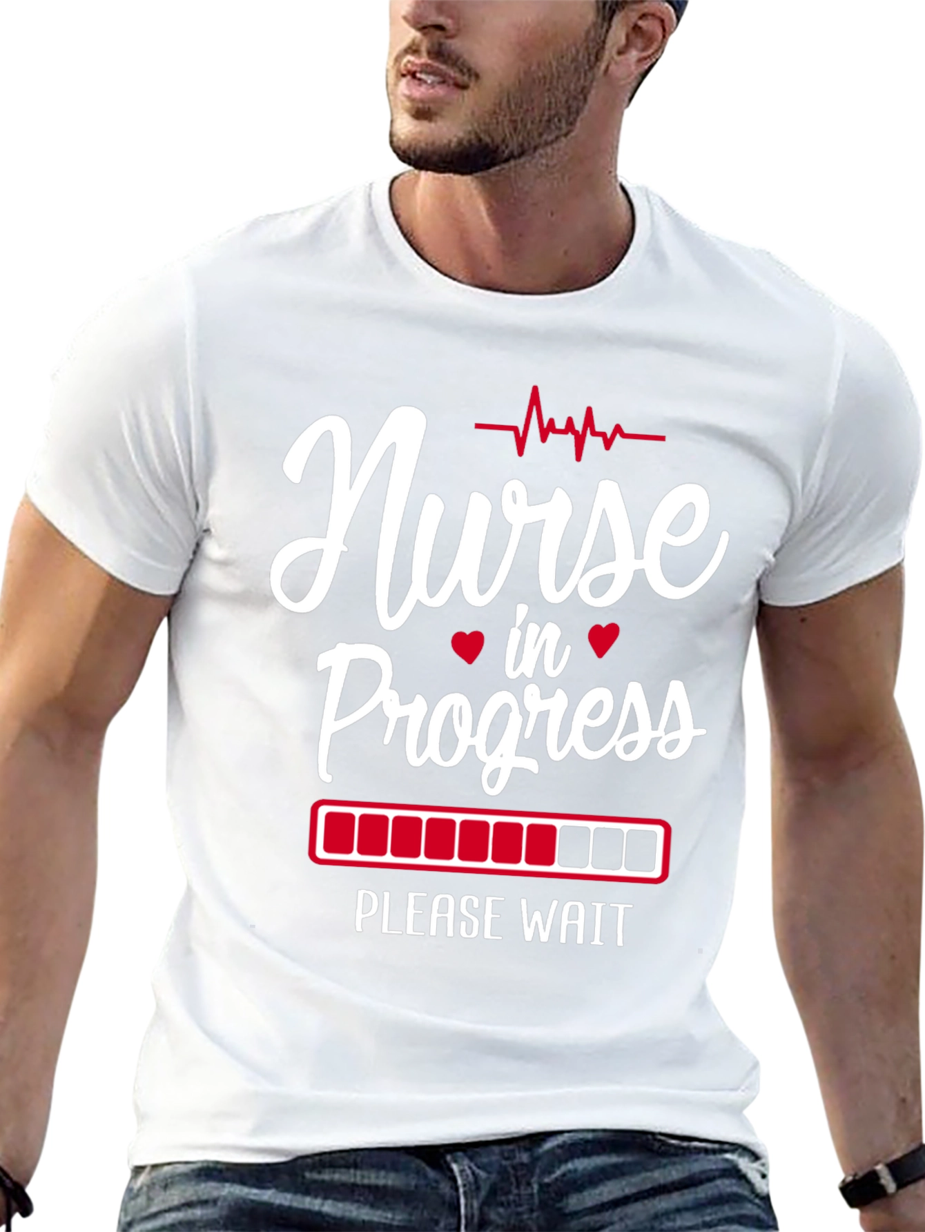 Nurse in Progress T-Shirt - Funny Nursing Tee