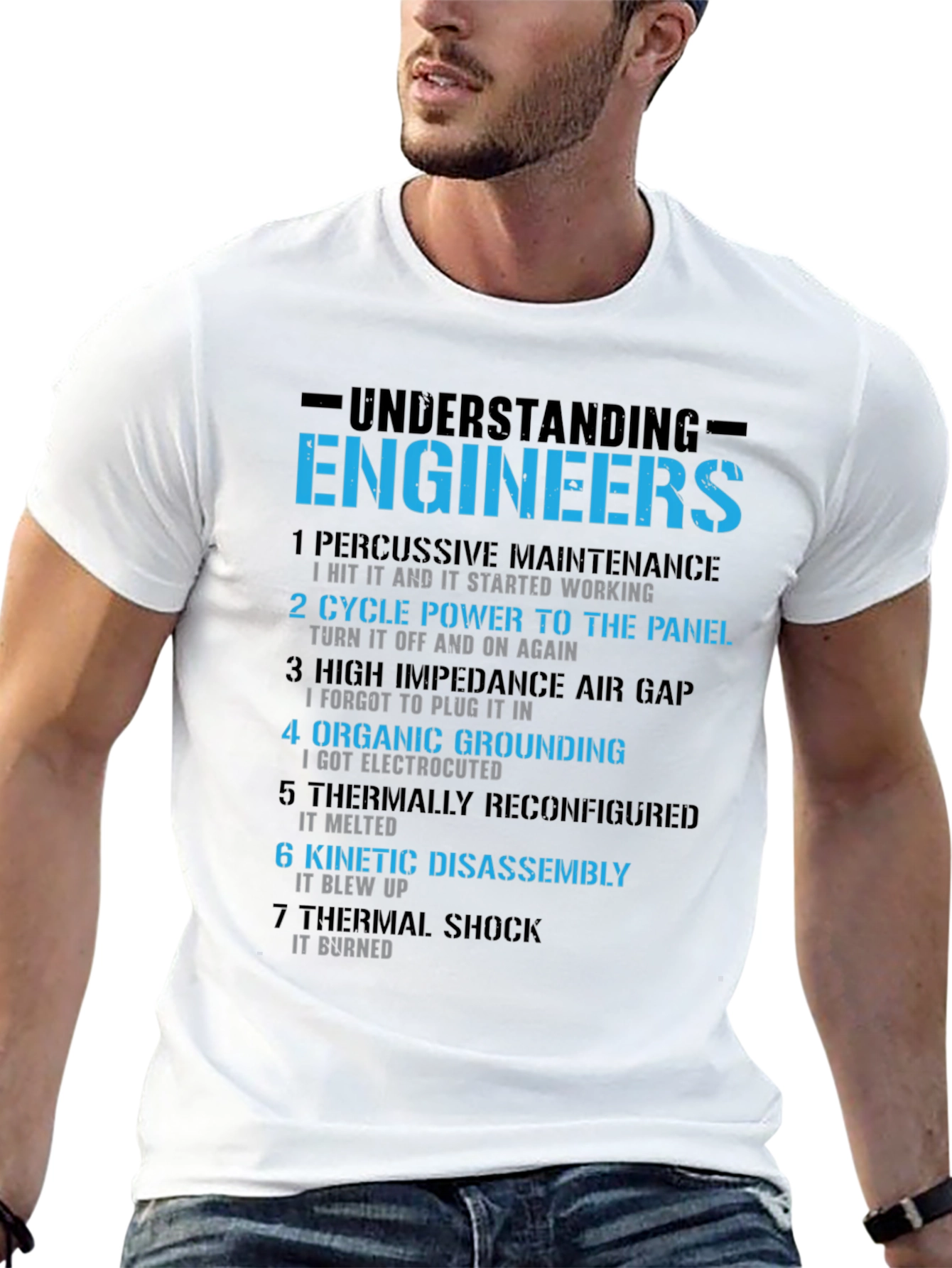 Engineer Humor T-Shirt - Understanding Engineers