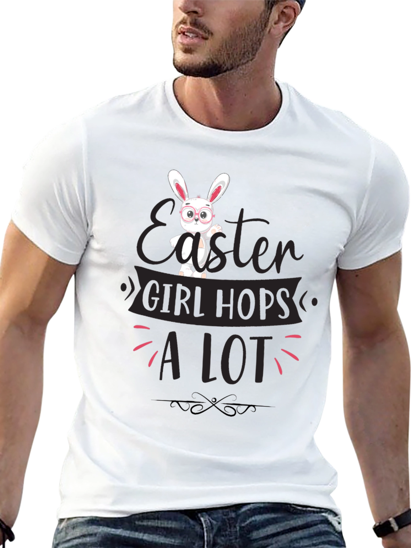 Easter Girl Bunny T-Shirt
