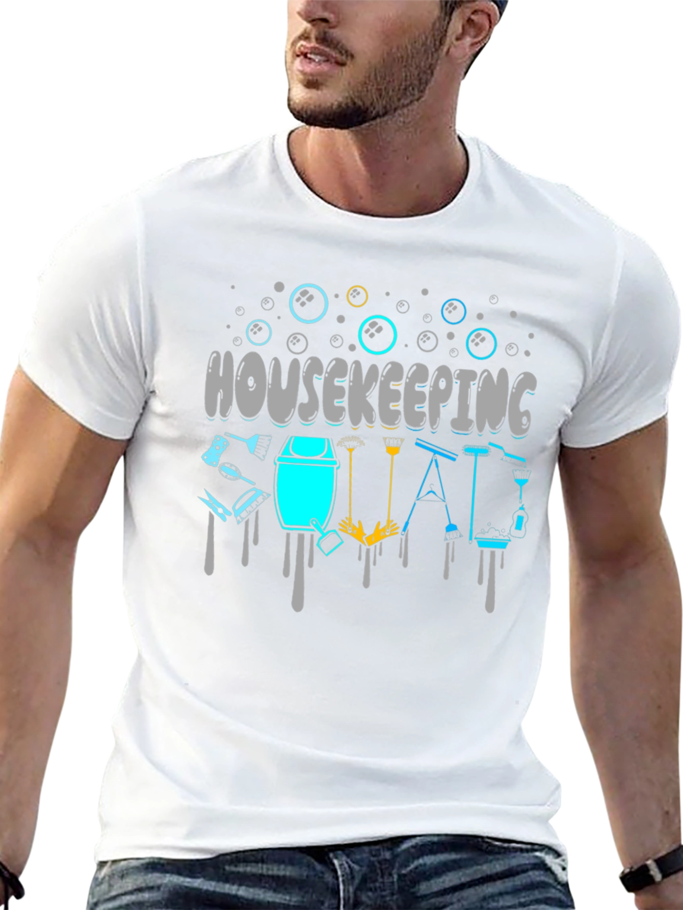 Housekeeping Squad T-Shirt - Cleaning Crew Tee
