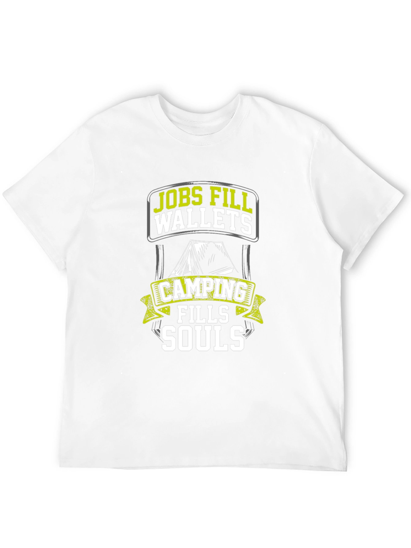 Camping Fills Souls T-Shirt - Outdoor Adventure Tee