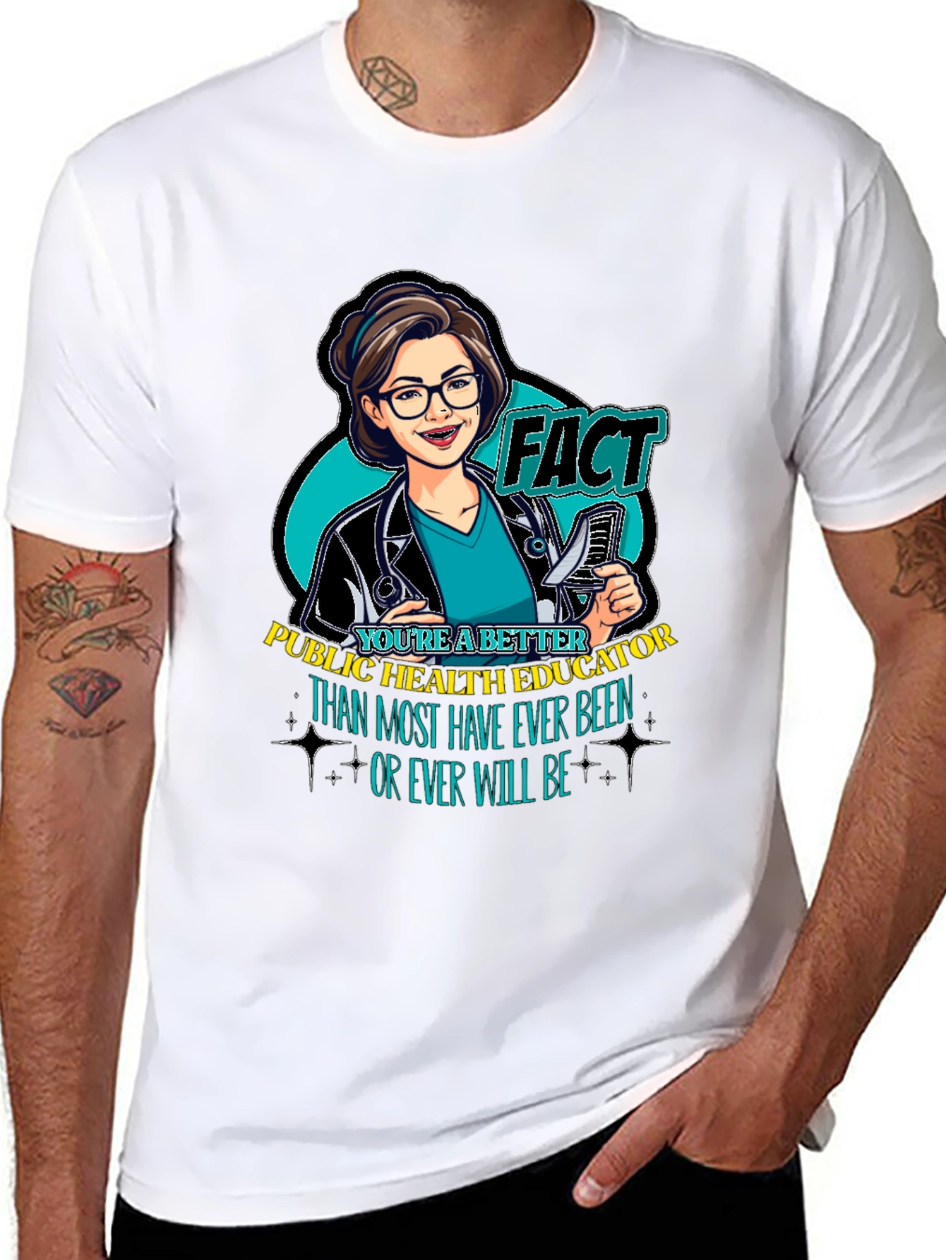 Public Health Educator T-Shirt - Medical Professional Appreciation