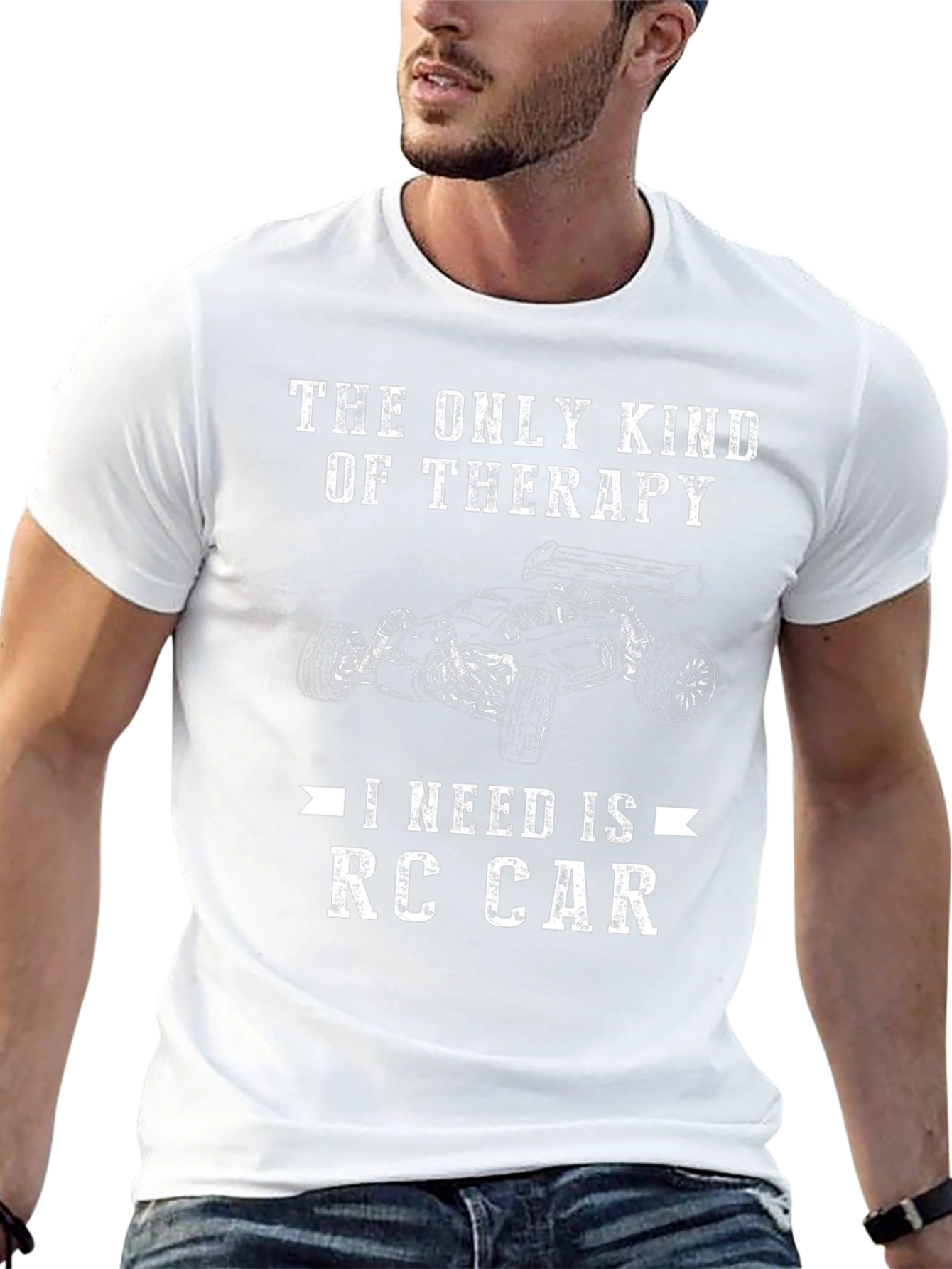 RC Car Therapy Graphic Tee