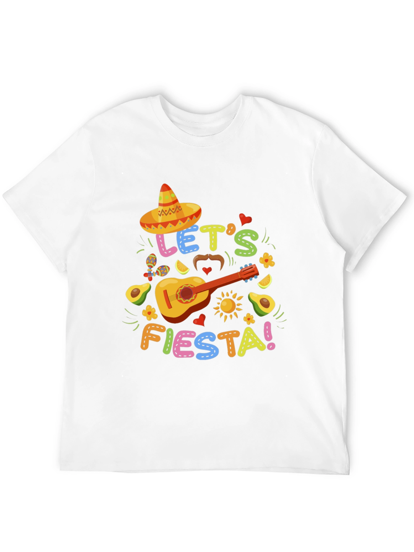 Lets Fiesta Graphic T-Shirt - Cinco de Mayo