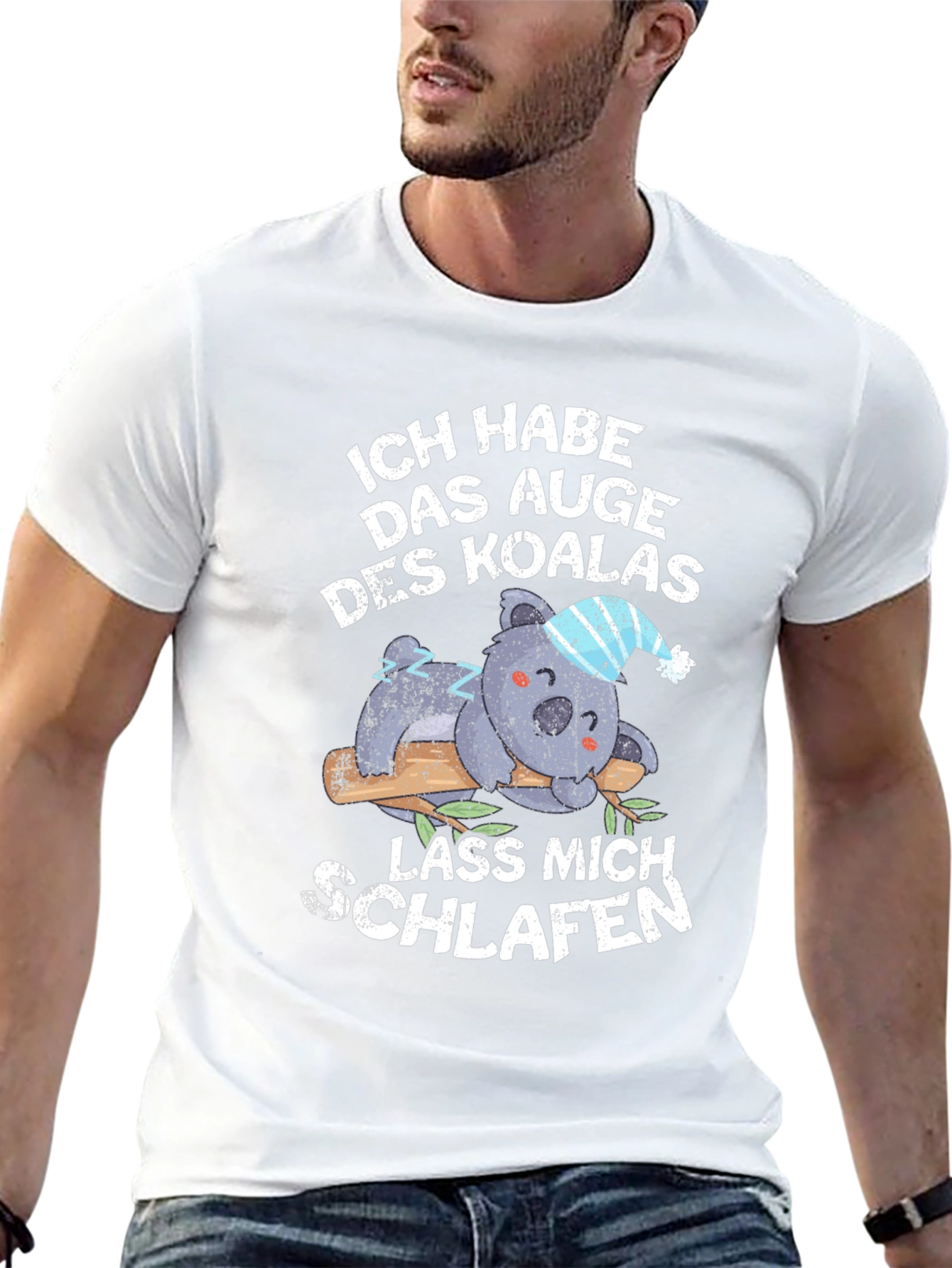 Funny Koala Sleep T-Shirt - Lass Mich Schlafen