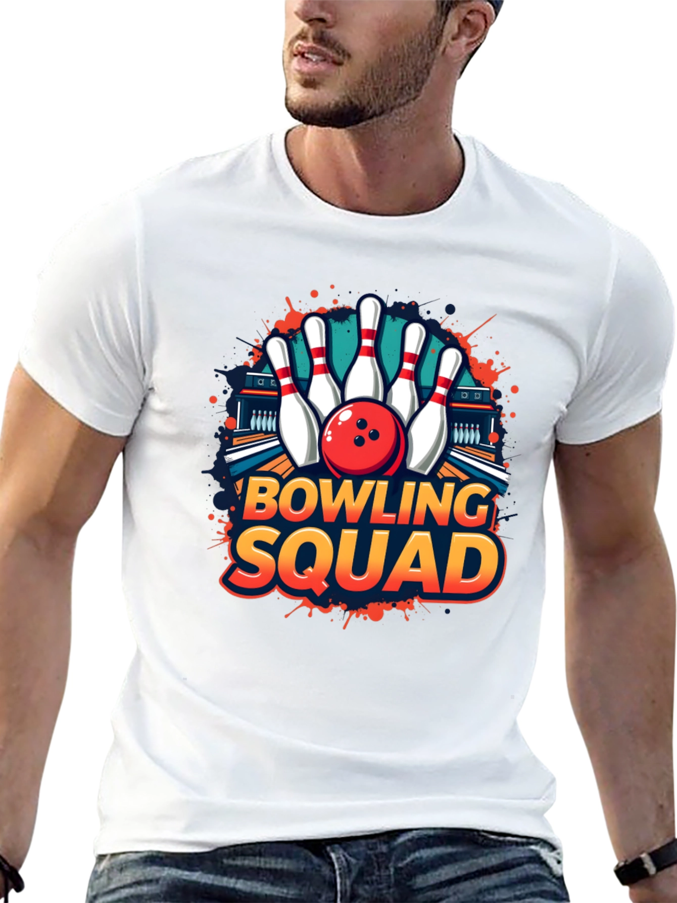 Bowling Squad Graphic Tee