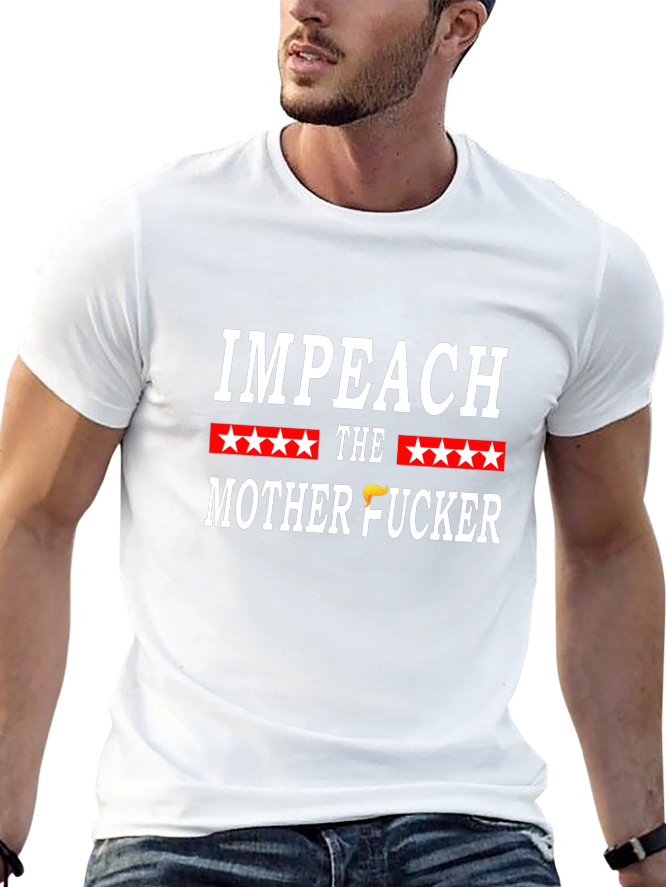 Impeach Graphic Tee - Statement T-Shirt