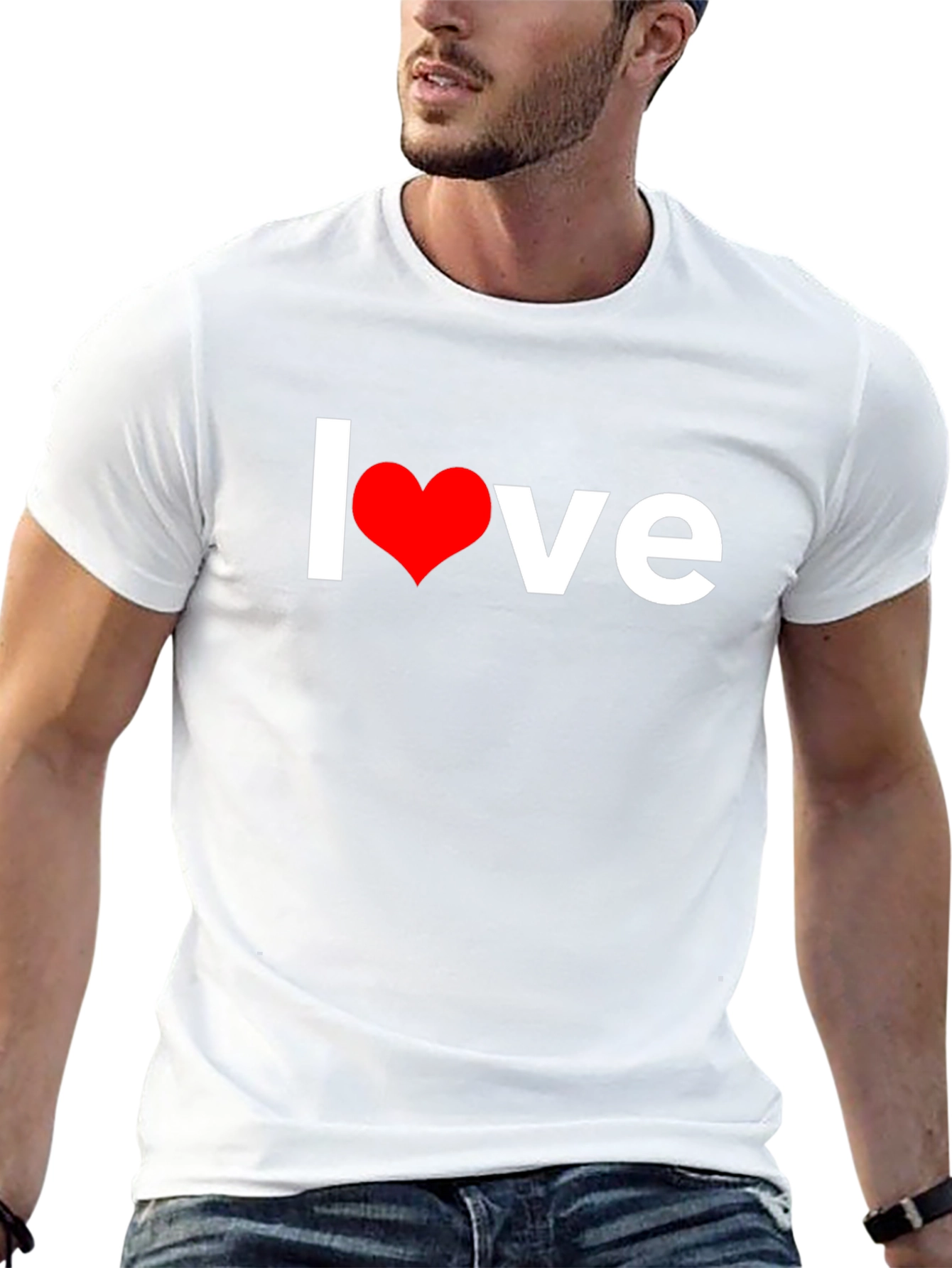 Love Graphic Black T-Shirt
