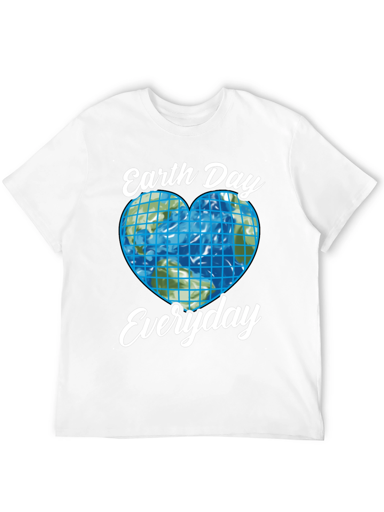 Earth Day Everyday T-Shirt Black Graphic Tee