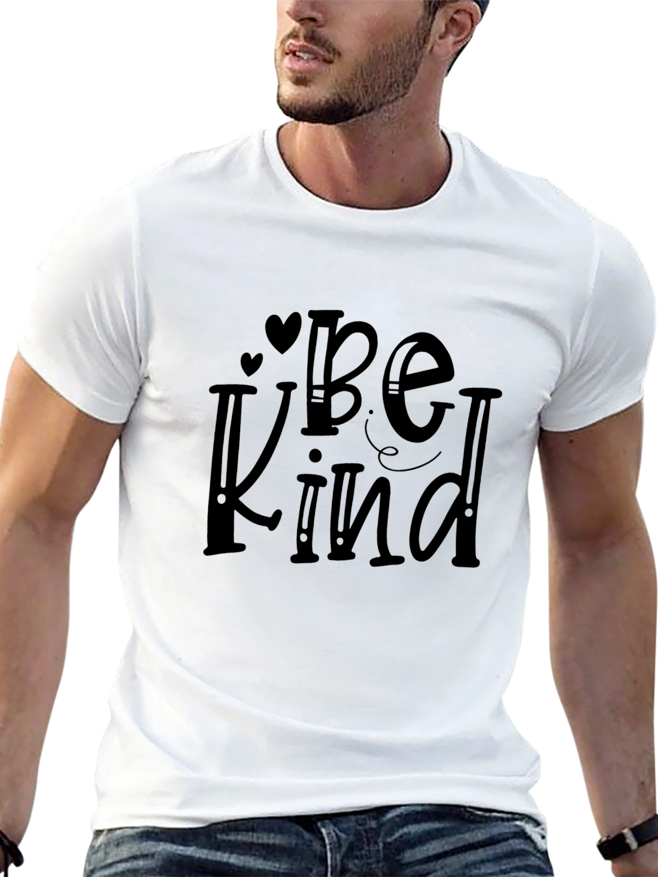 Be Kind Graphic Print Tee - Stylish Comfort