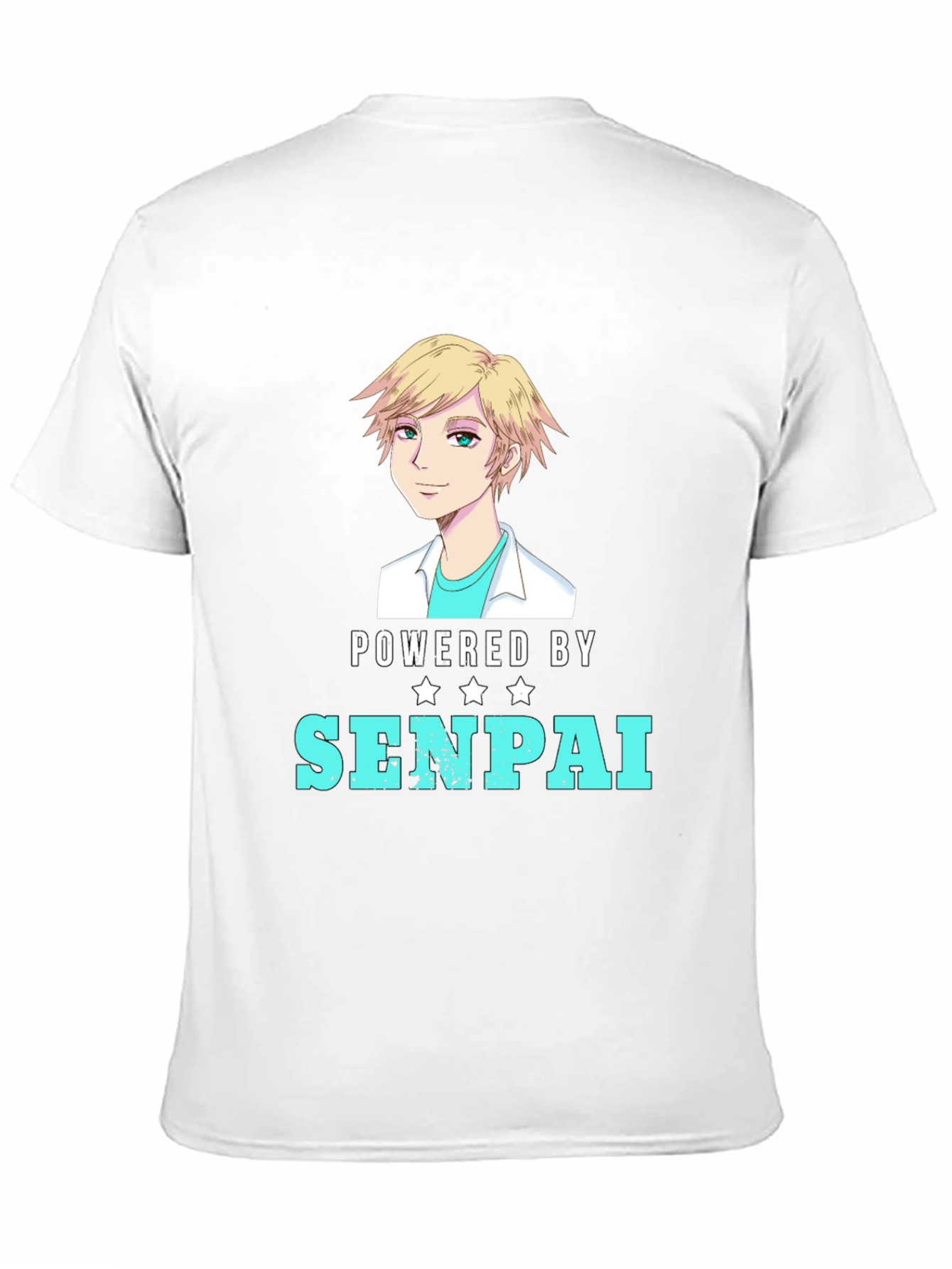 Powered By Senpai Anime T-Shirt