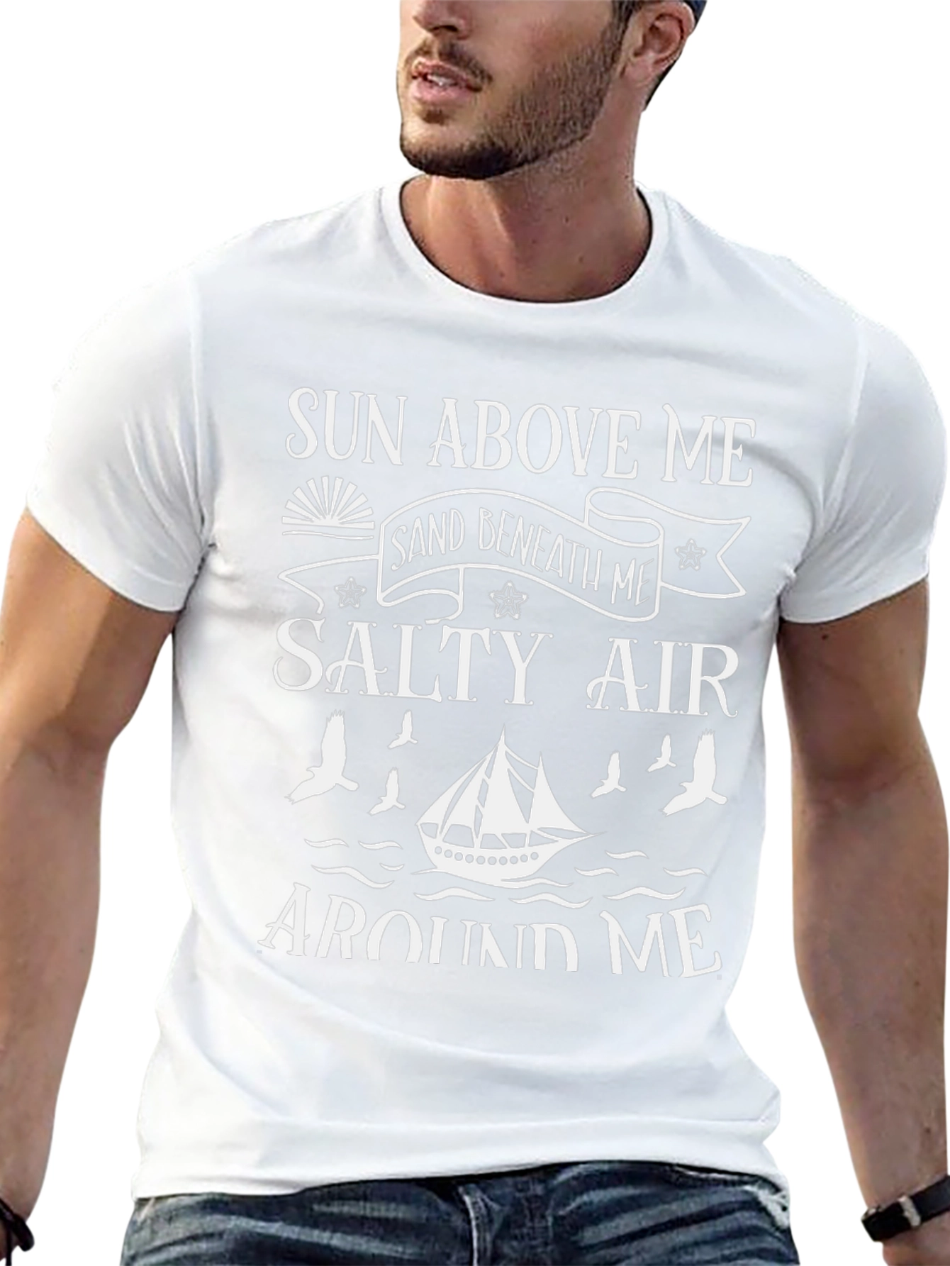 Sun Above Me Graphic T-Shirt - Nautical Theme