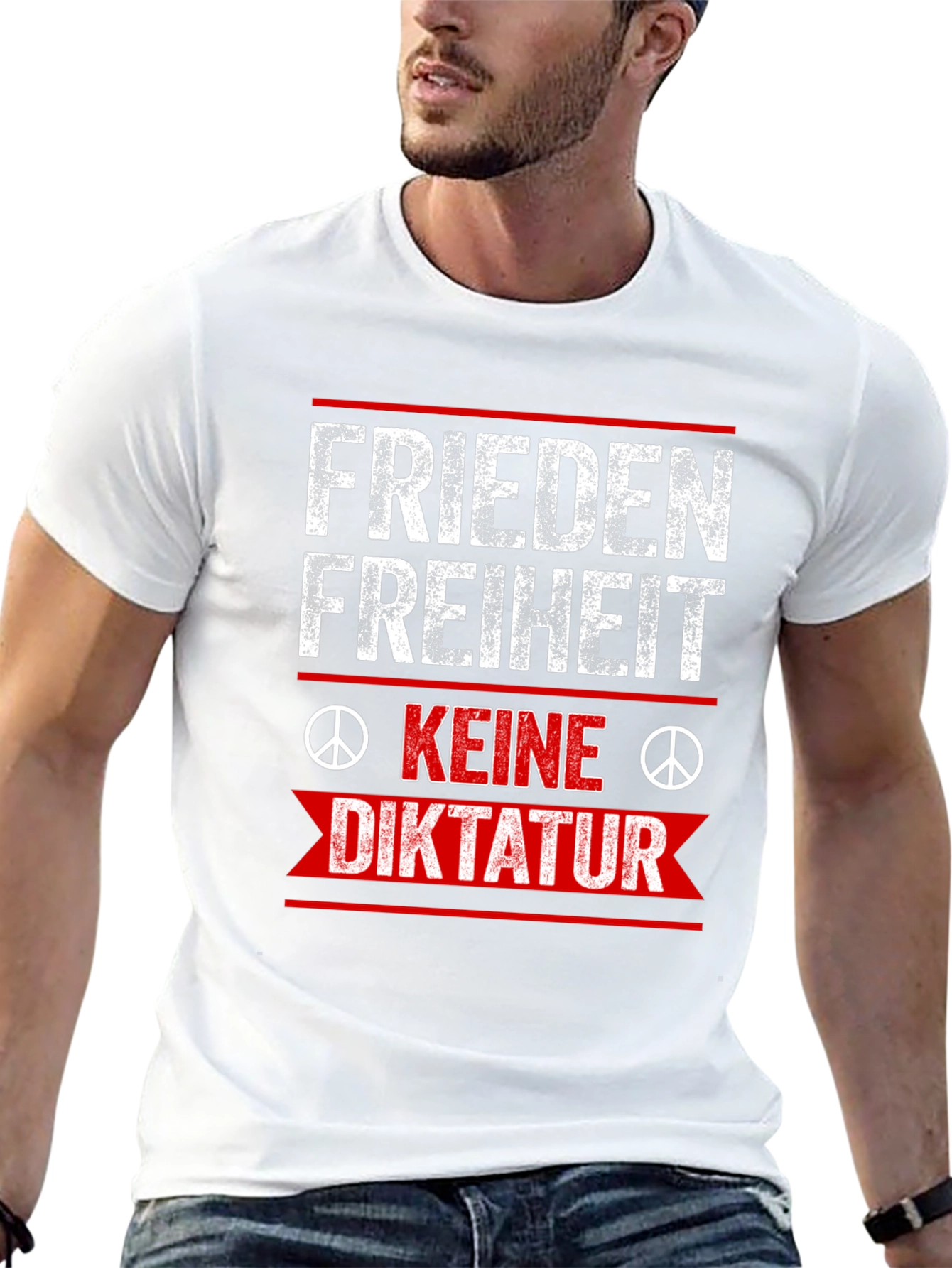 Frieden Freiheit Keine Diktatur T-Shirt